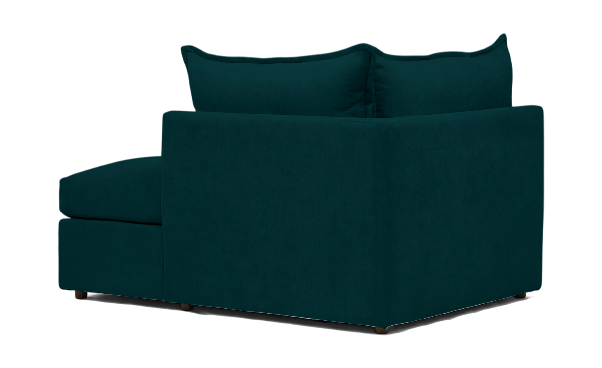 wilder single arm chaise royale peacock