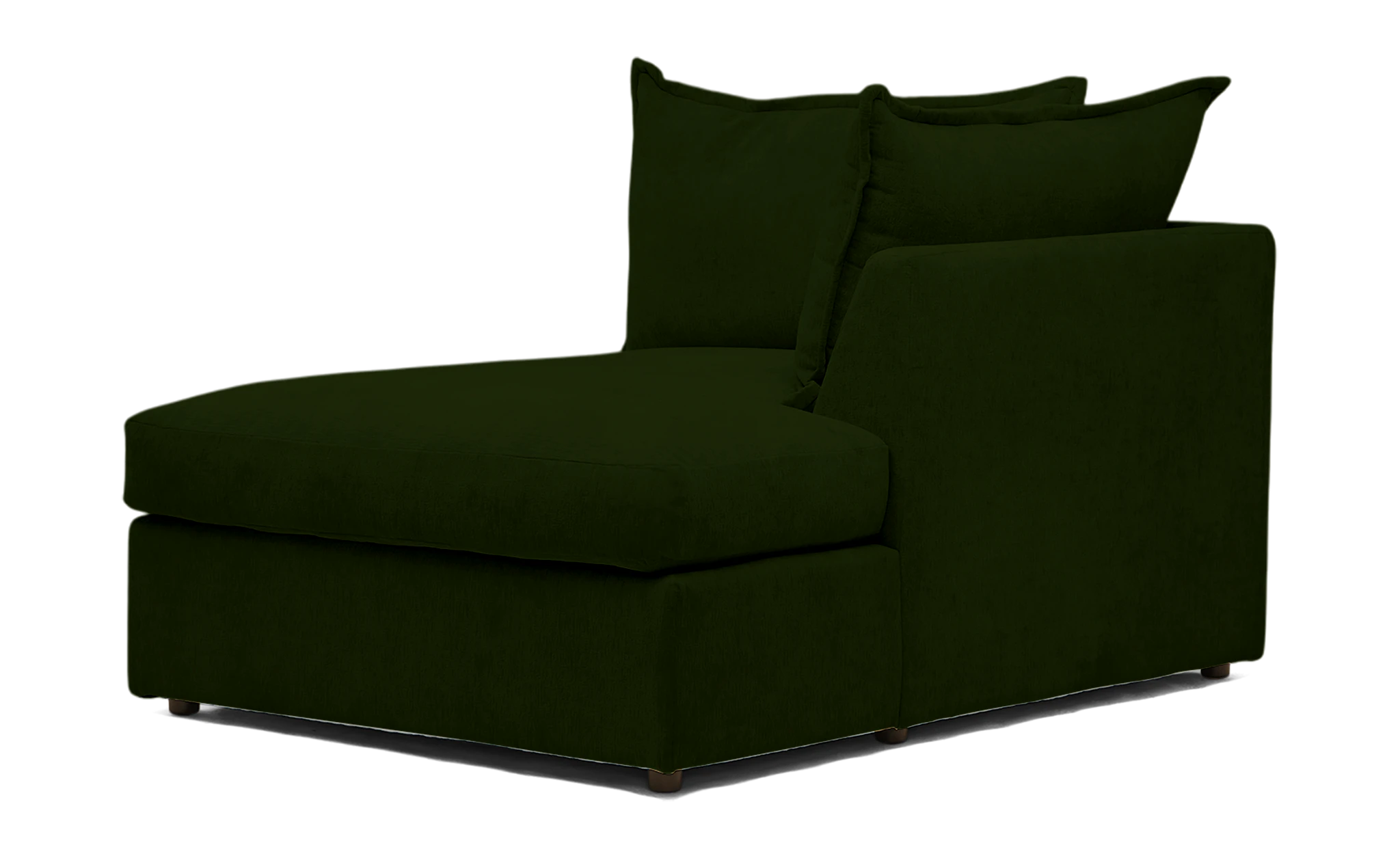 wilder single arm chaise royale forest