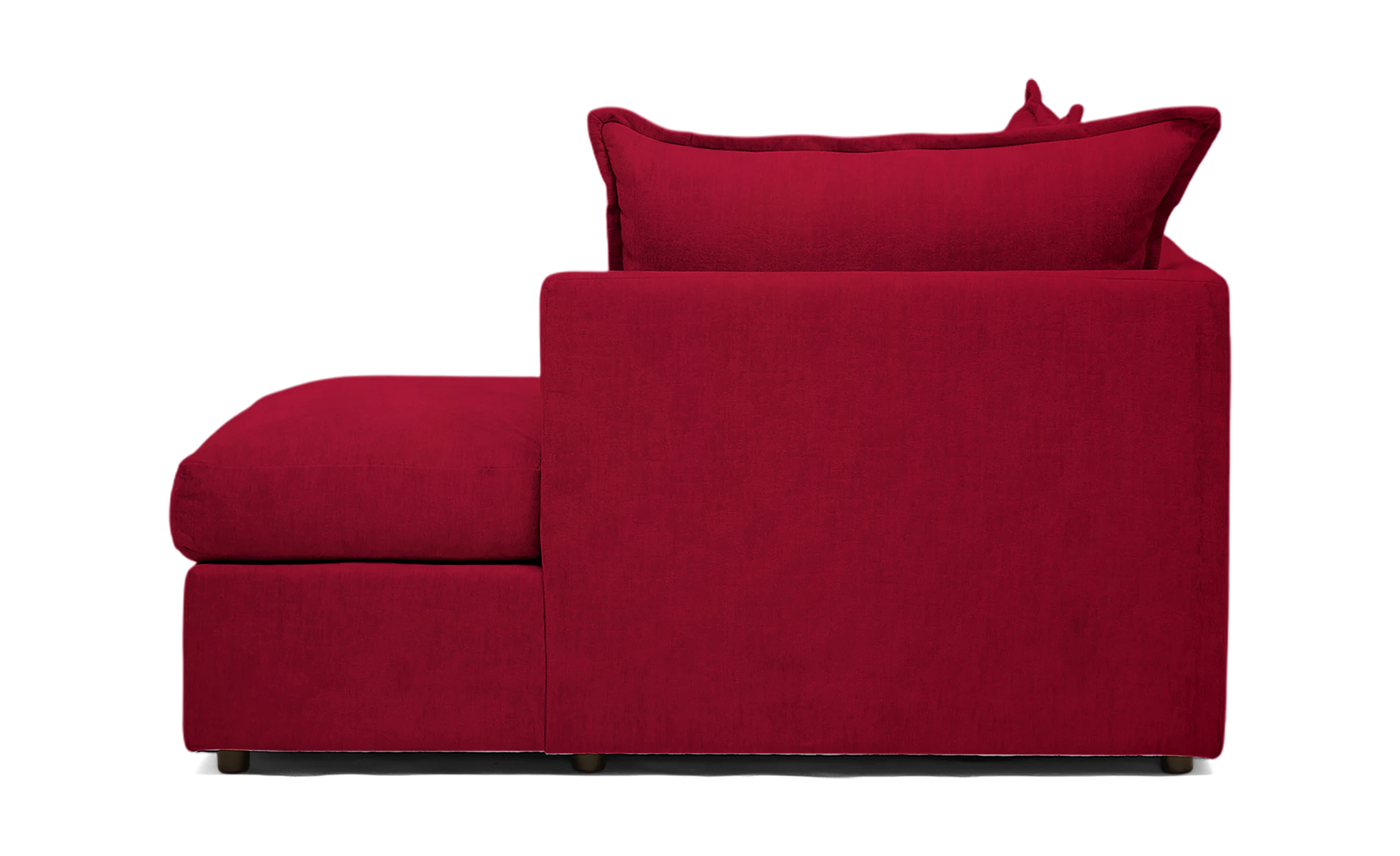 wilder single arm chaise royale berry