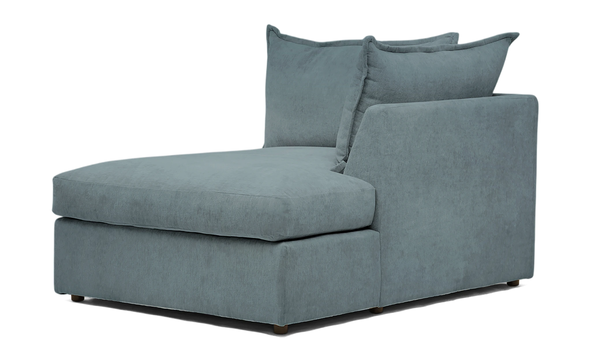 wilder single arm chaise plush mist