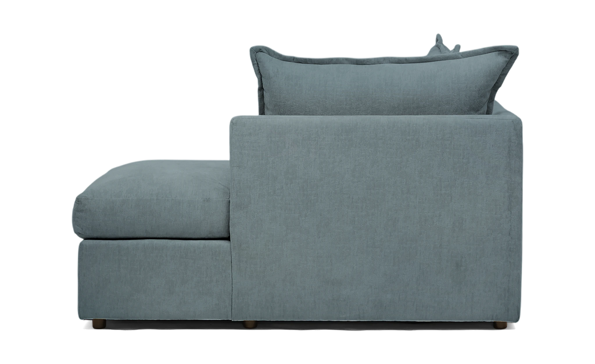 wilder single arm chaise plush mist