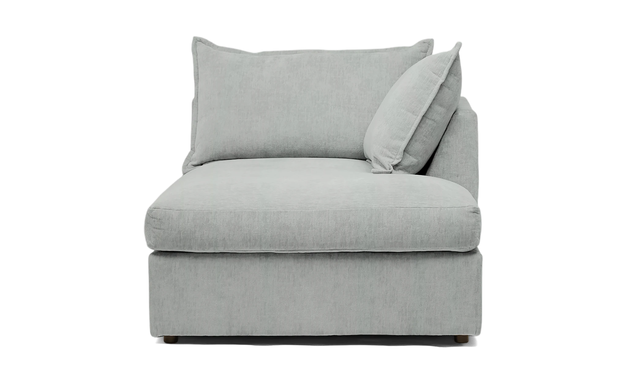 wilder single arm chaise soul pantone cloud dancer