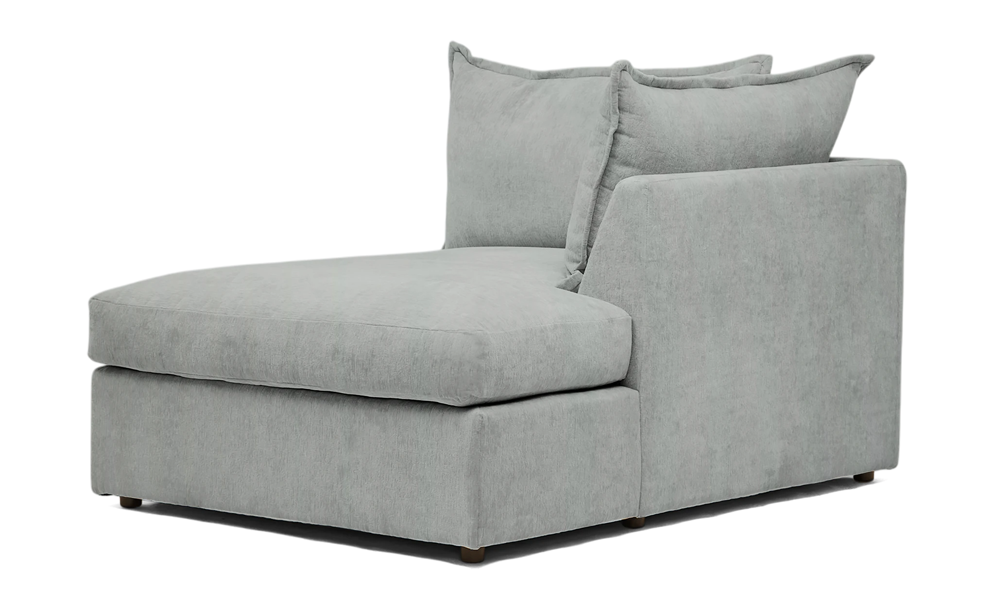 wilder single arm chaise soul pantone cloud dancer