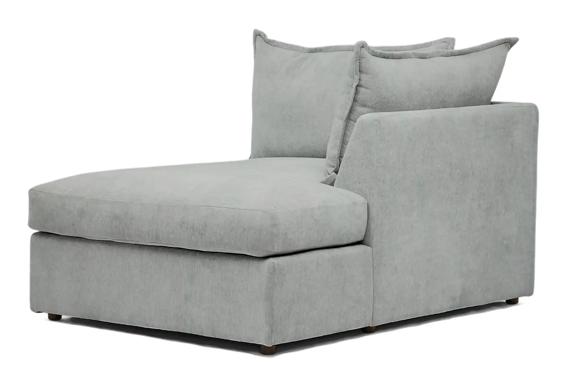 wilder single arm chaise soul pantone cloud dancer