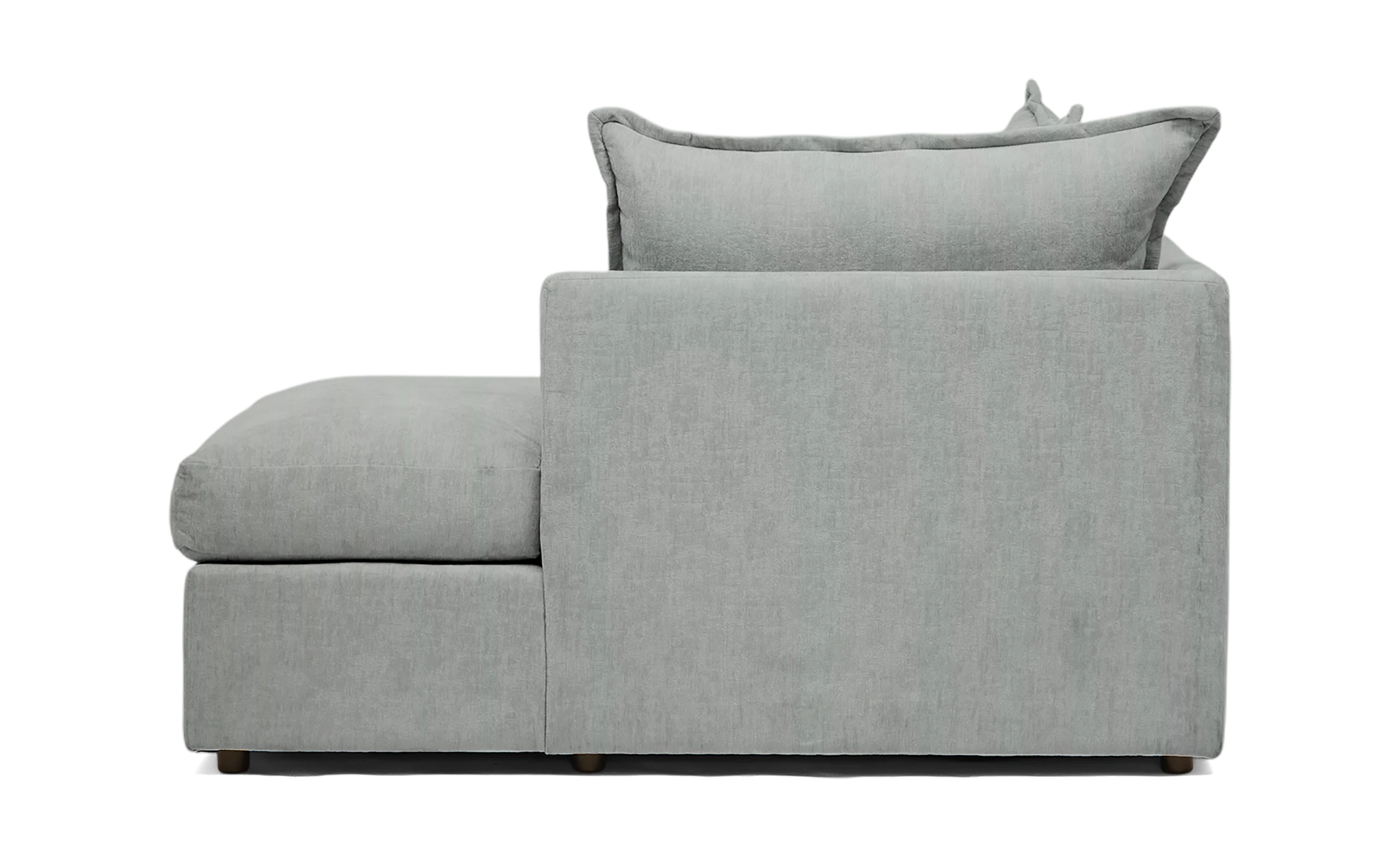 wilder single arm chaise soul pantone cloud dancer