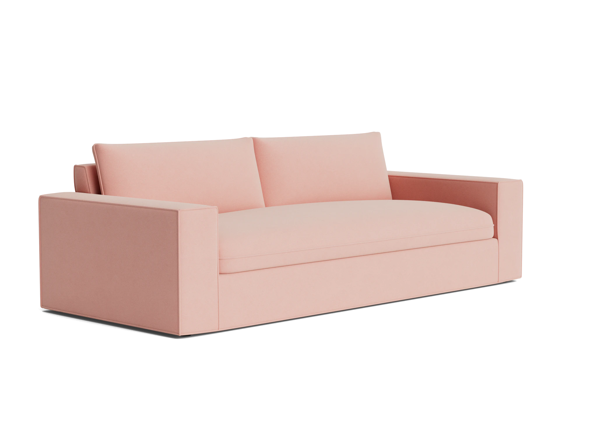 goldie slipcovered sofa royale blush