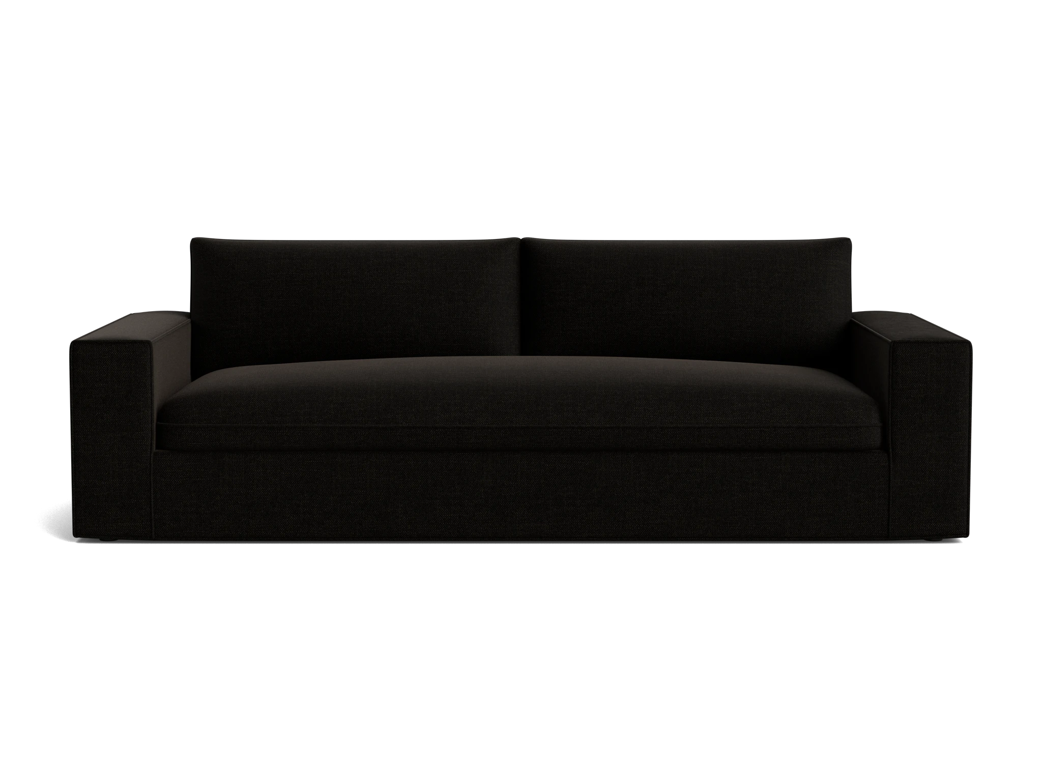 goldie slipcovered sofa milo onyx