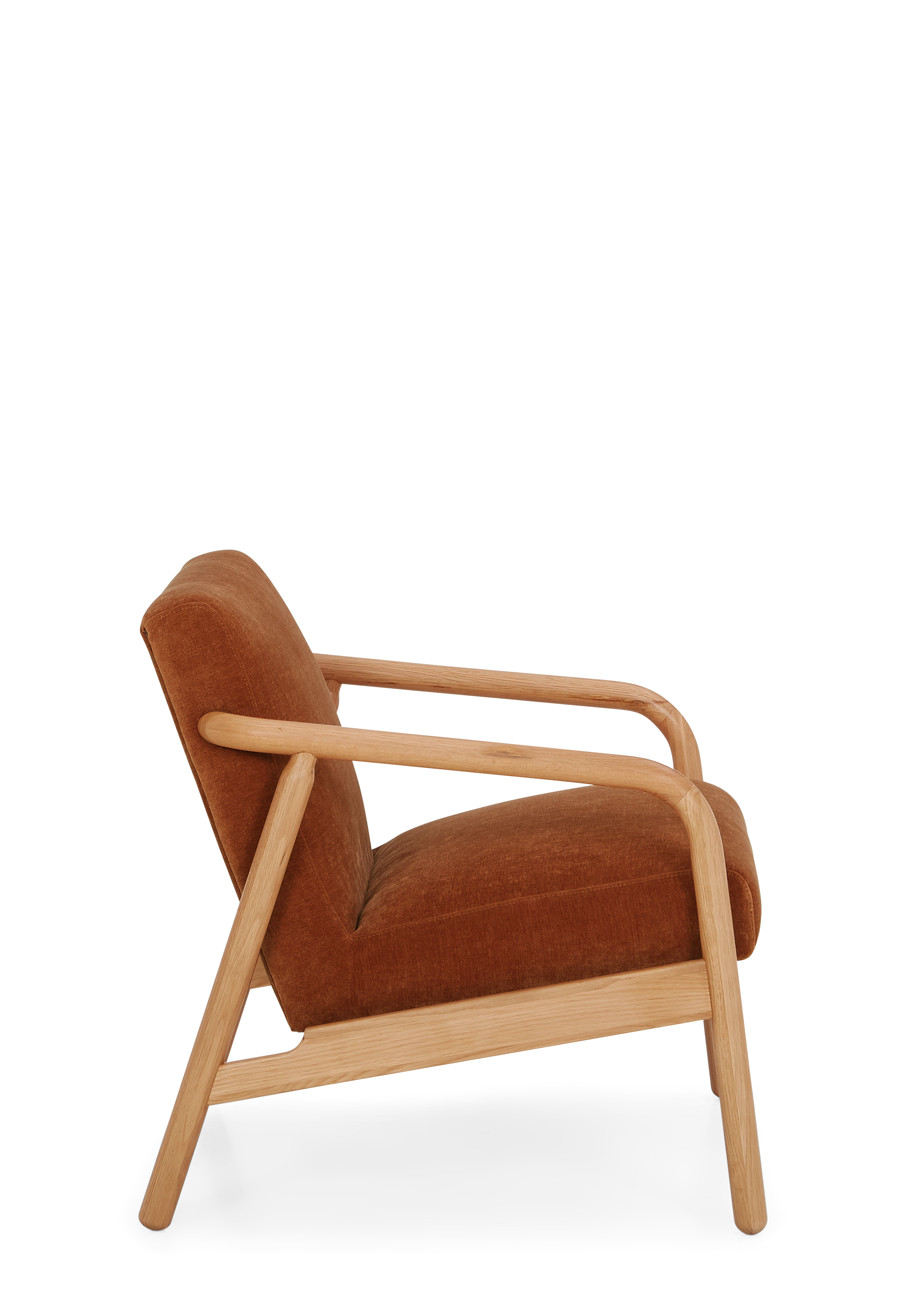 RST rosen lounge chair rust