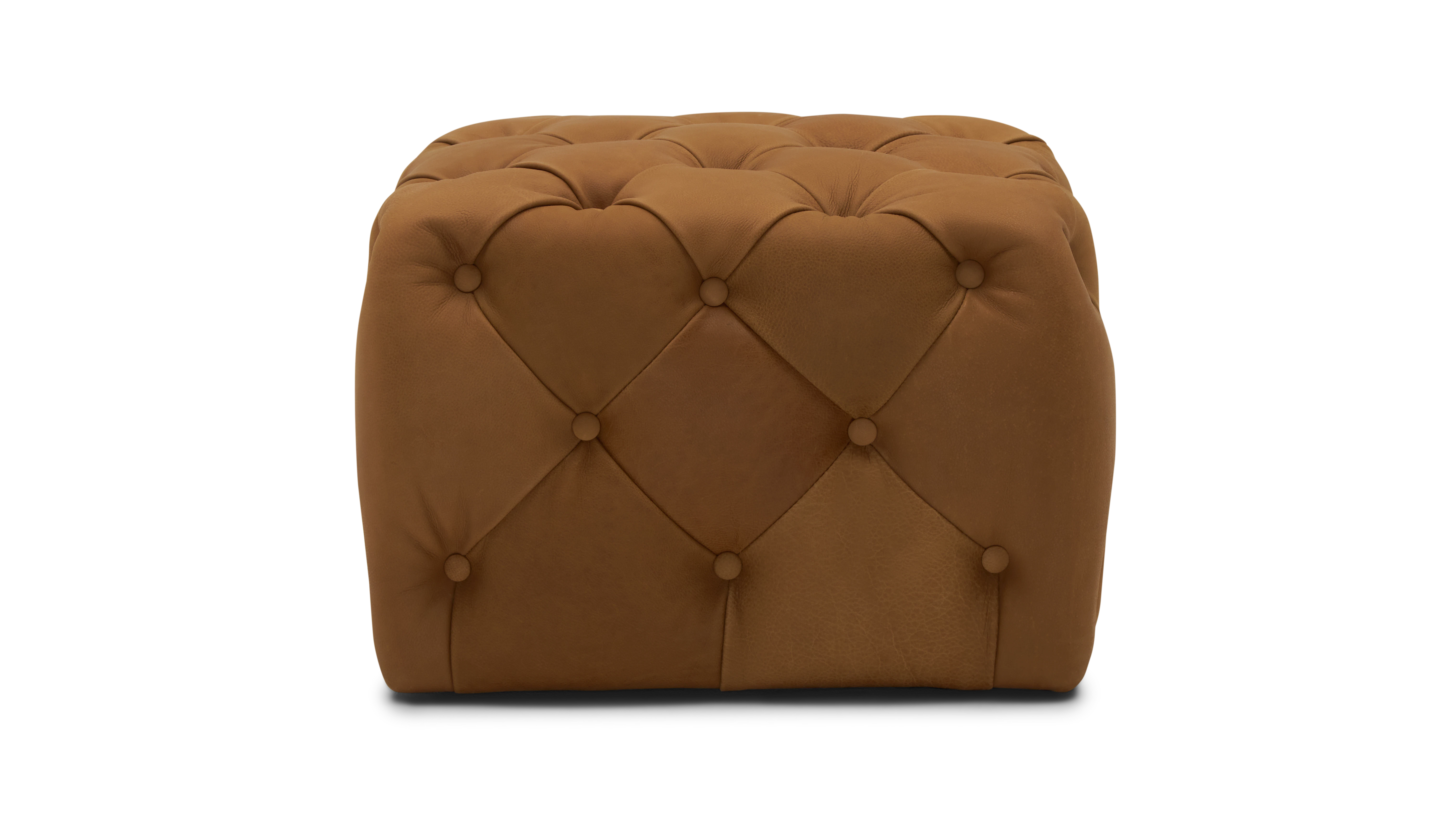 otis leather ottoman toledo camel