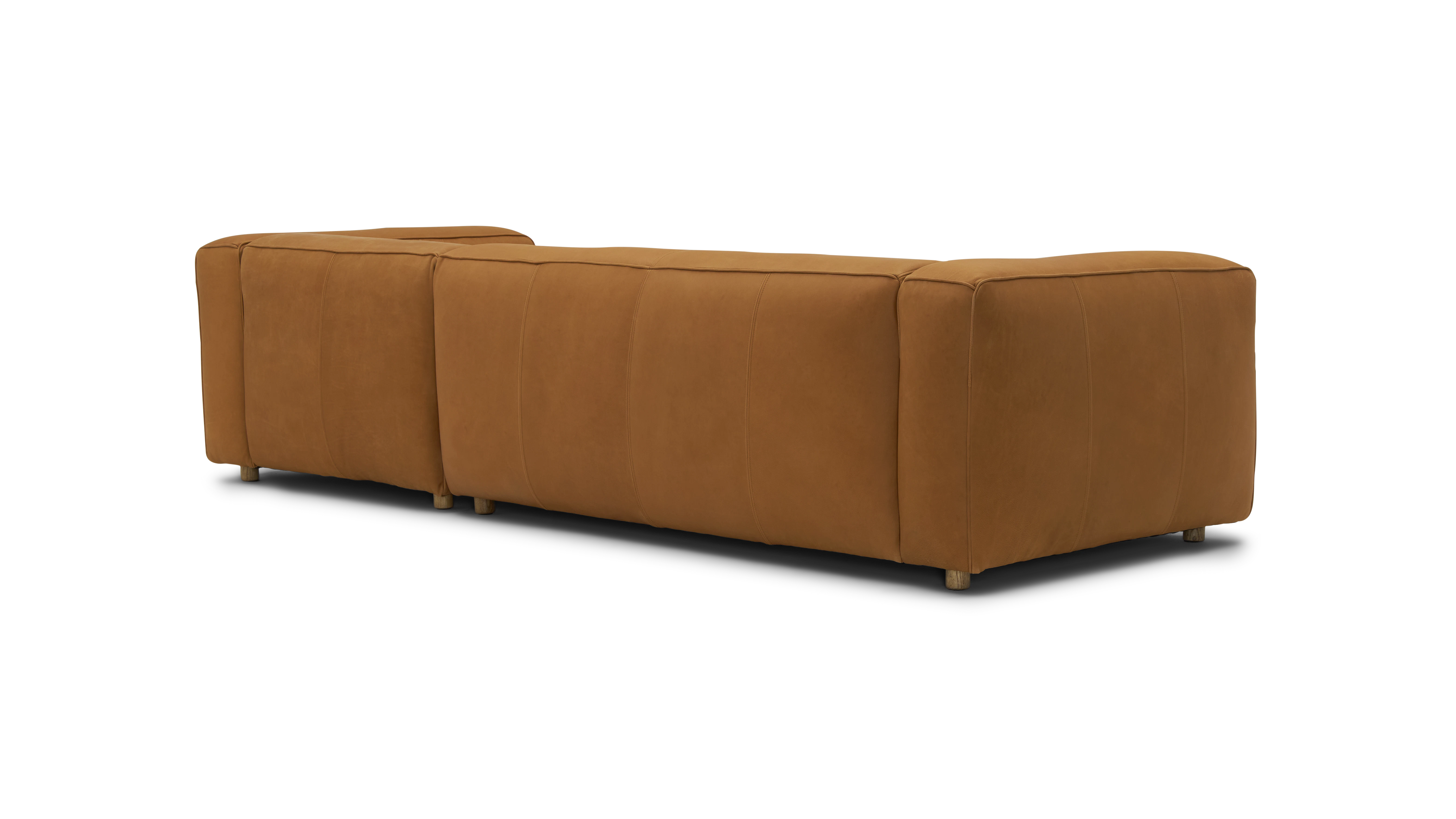 jaxon leather sectional toledo camel