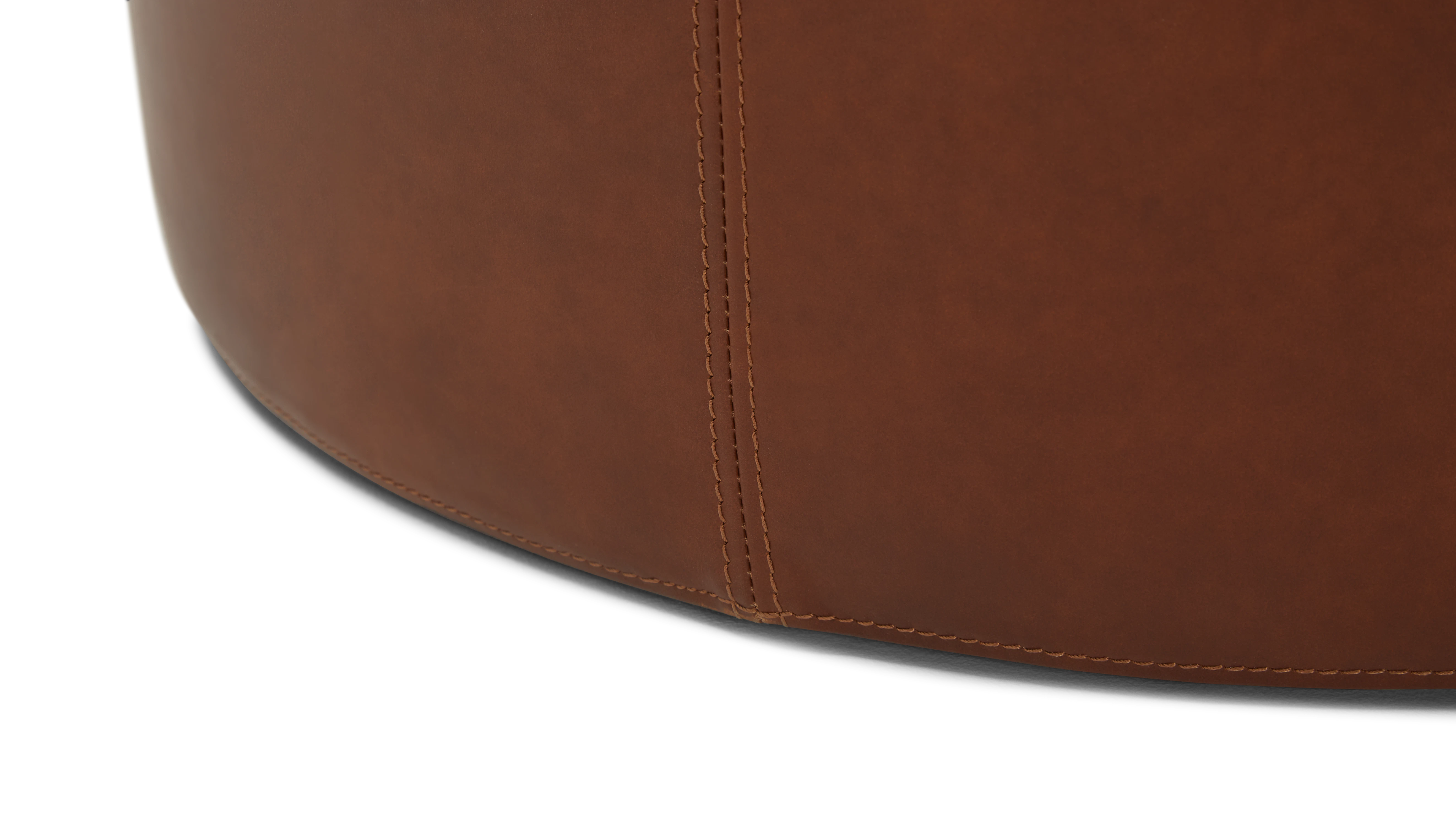 hanna leather ottoman olympia chestnut