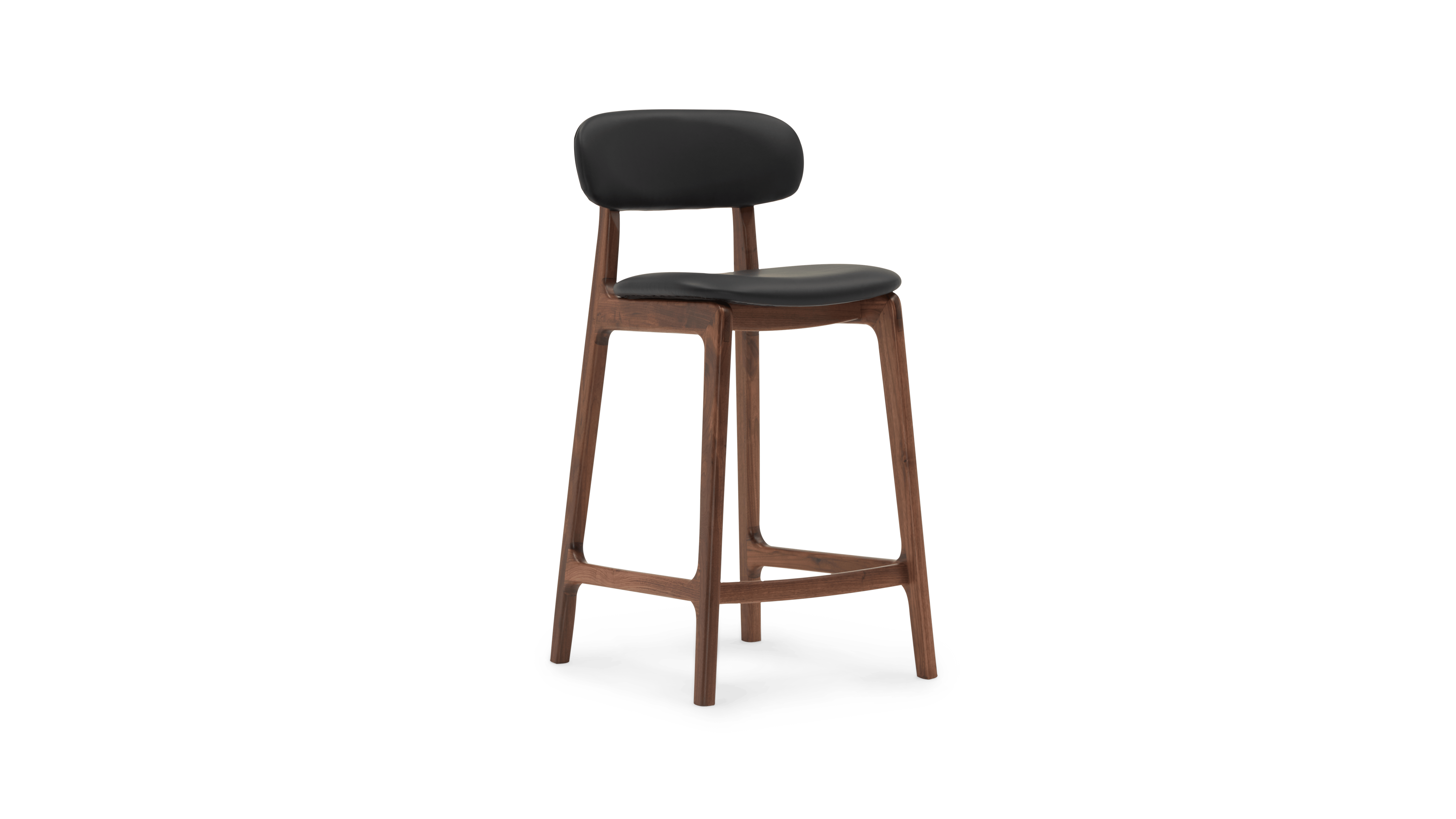 cdrblck austin leather counter stool