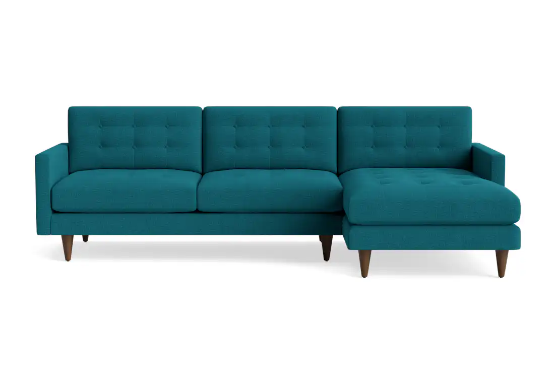 eliot sectional key largo zenith teal