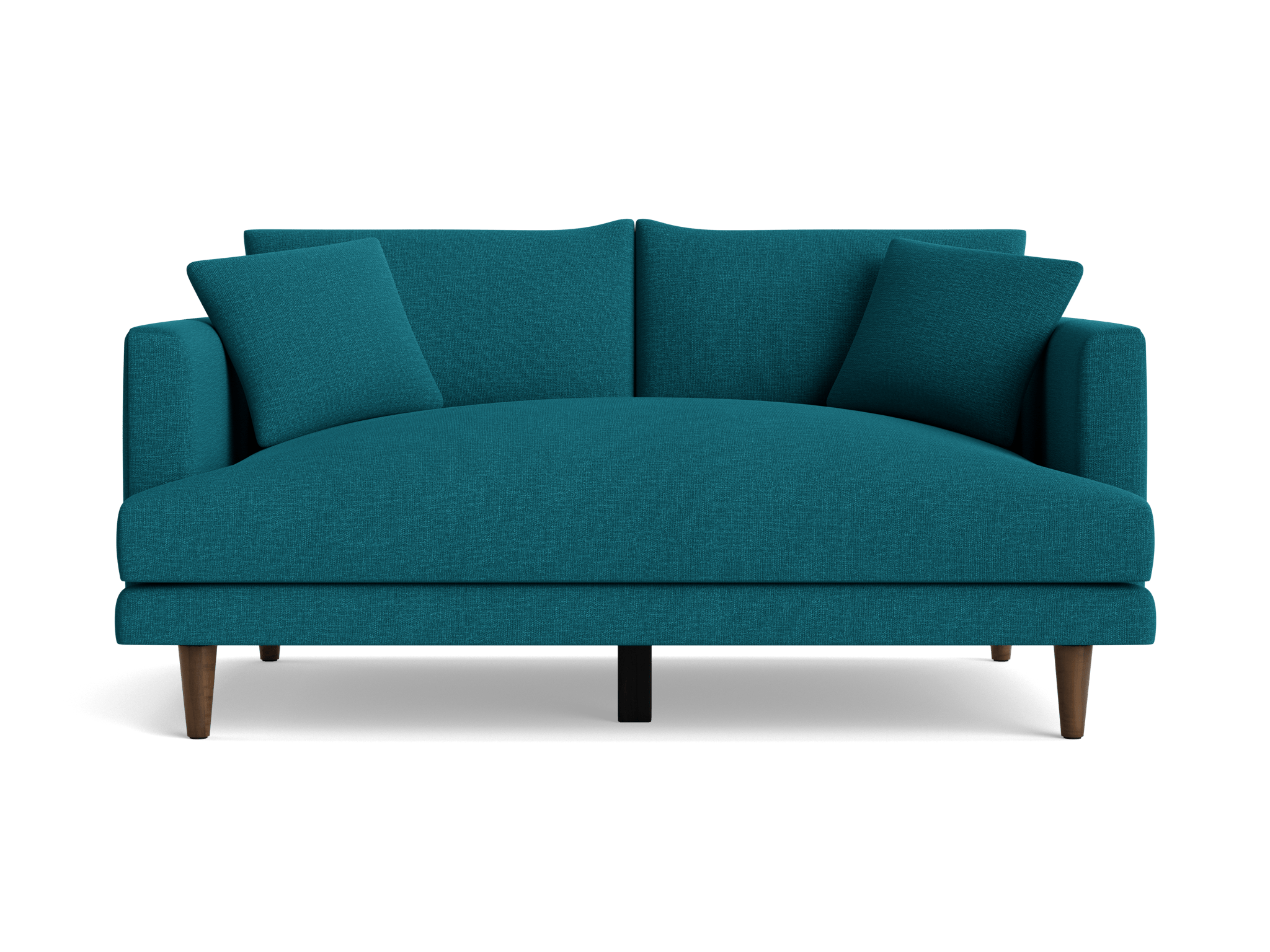 lewis loveseat key largo zenith teal