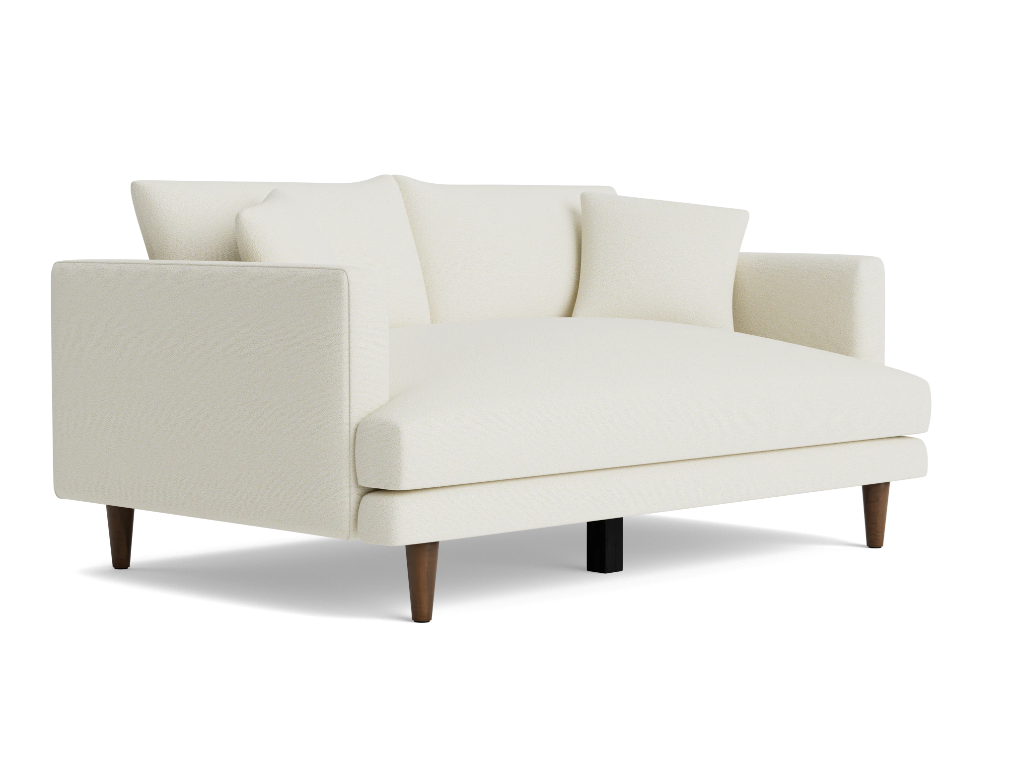 lewis loveseat tussah snow