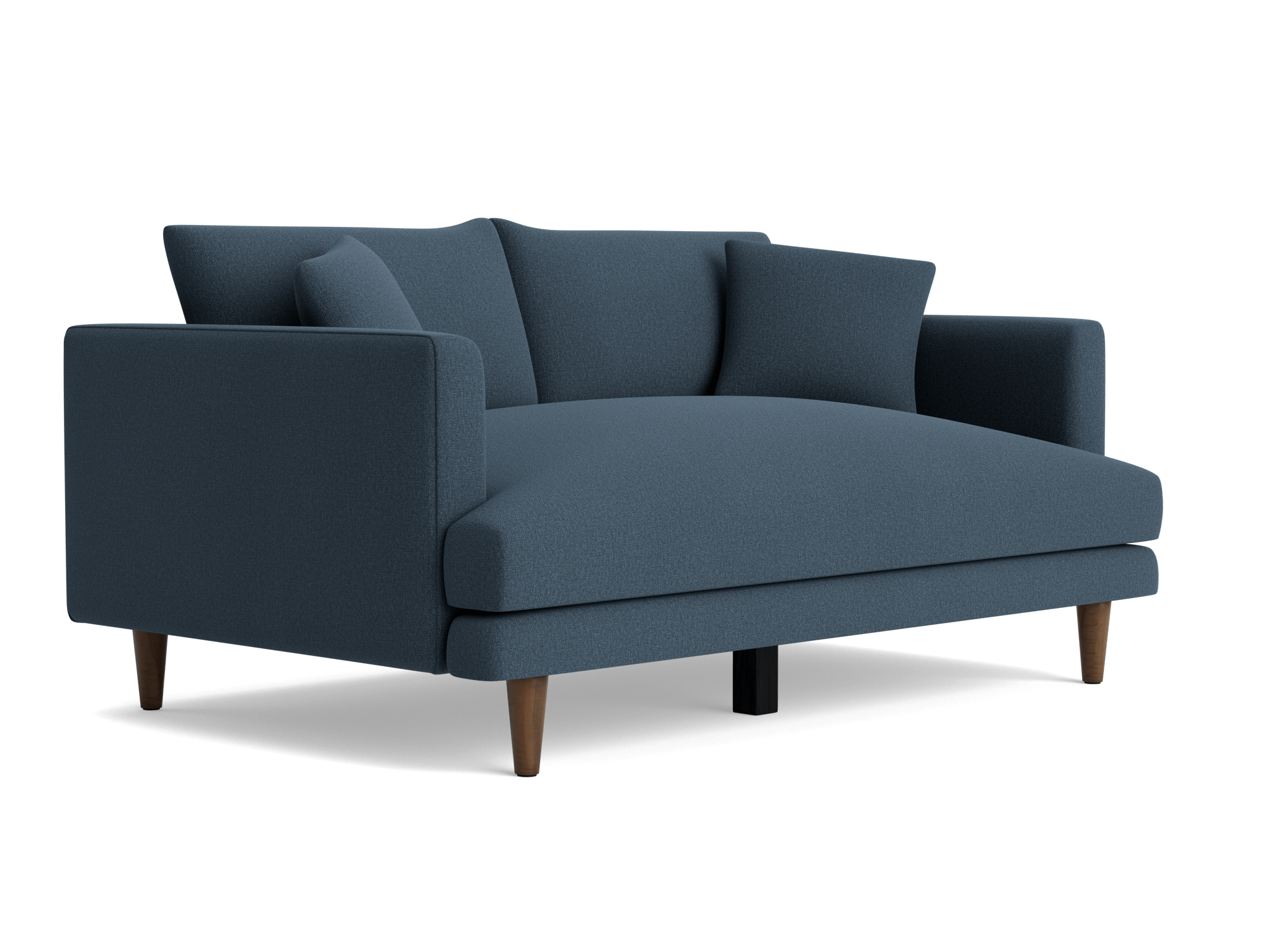 lewis loveseat faithful indigo