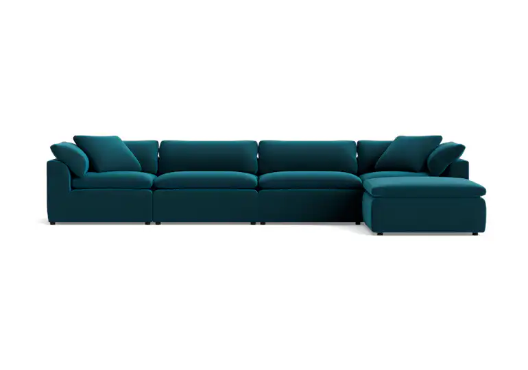 bryant modular grand sectional royale peacock