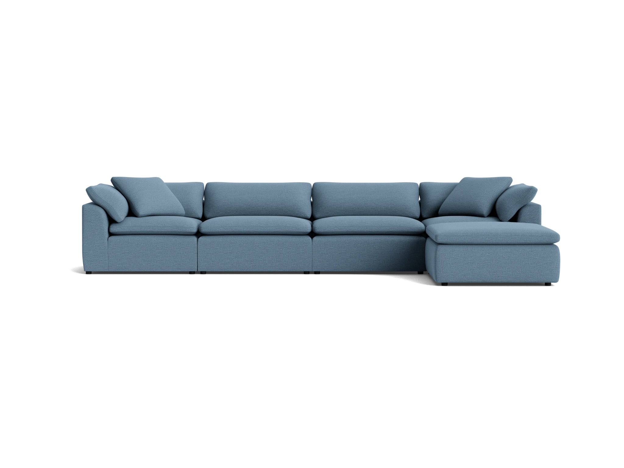 bryant modular grand sectional milo french blue