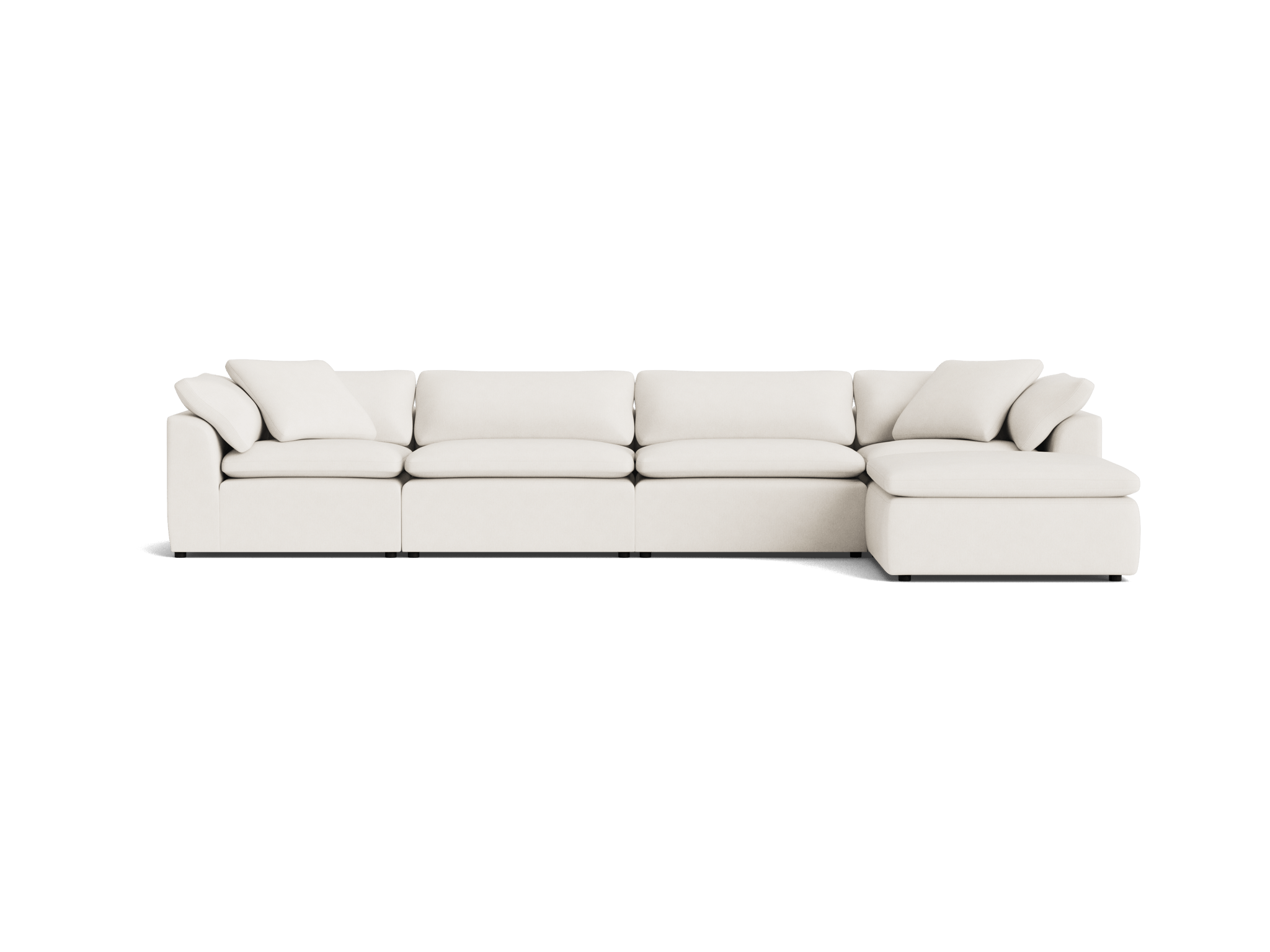 bryant modular grand sectional sunbrella loft white