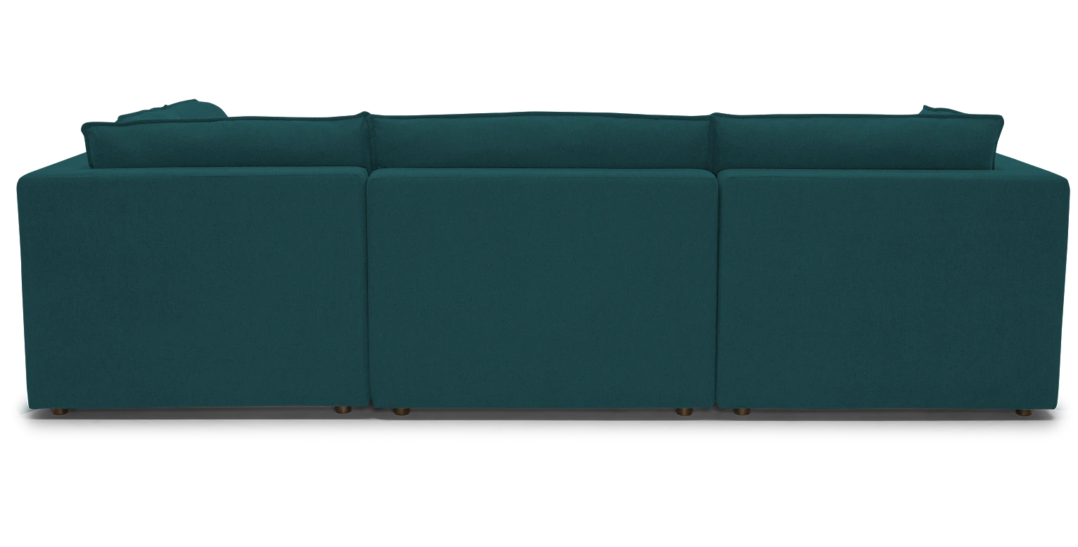 haine modular sofa bumper sectional royale peacock
