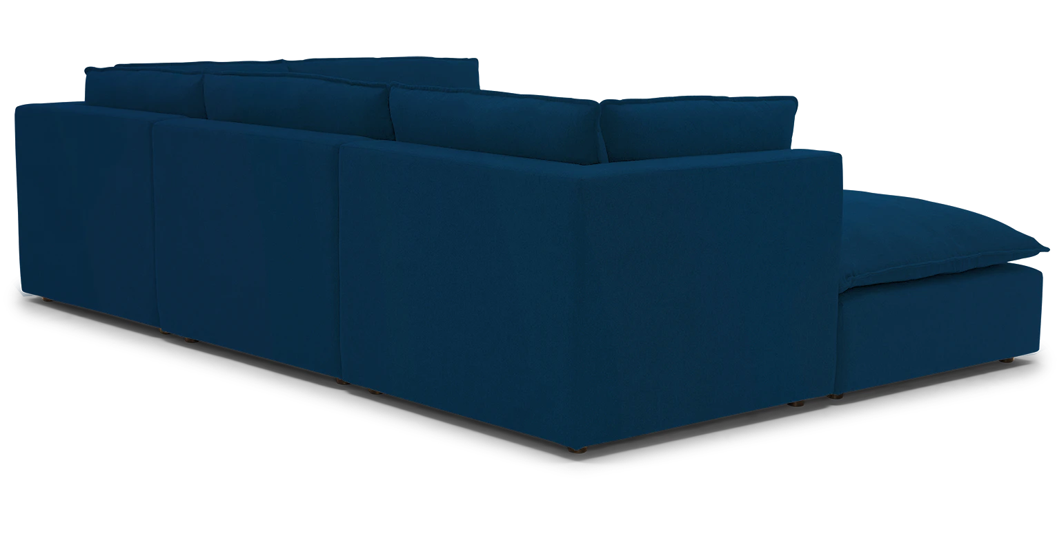 haine modular sofa bumper sectional royale cobalt