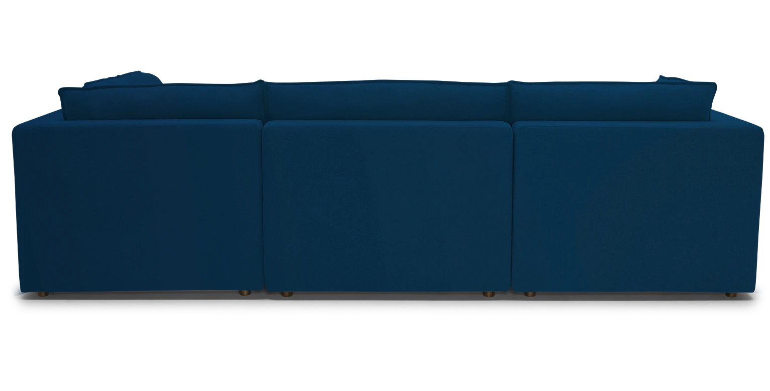 haine modular sofa bumper sectional royale cobalt