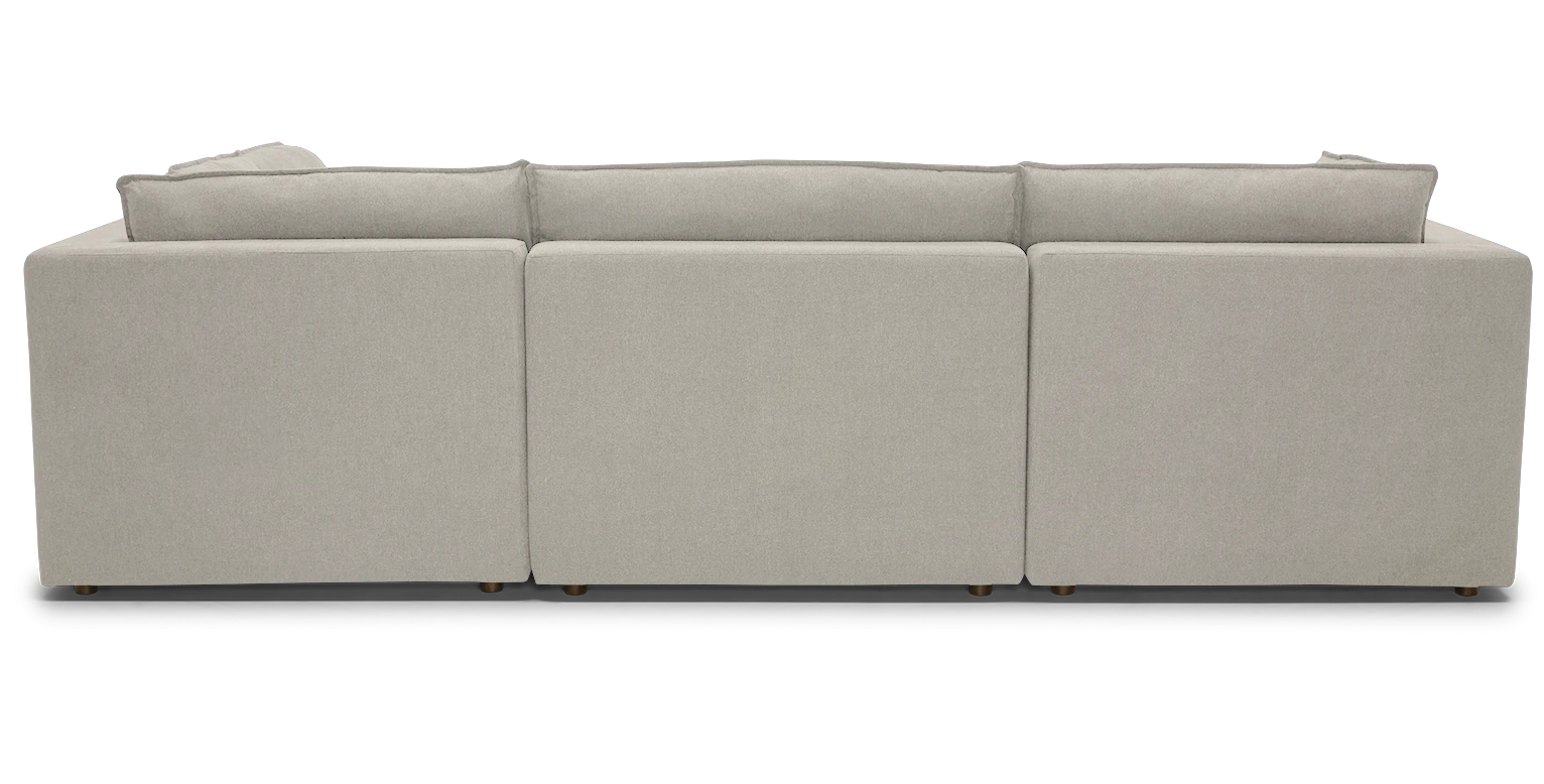 haine modular sofa bumper sectional crave irish cream