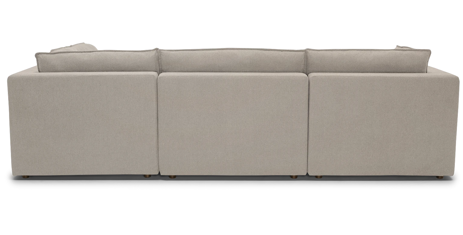 haine modular sofa bumper sectional villa sand