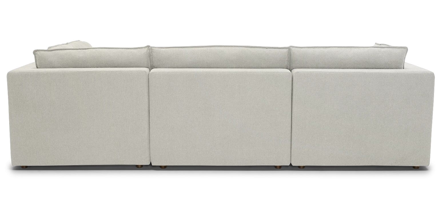 haine modular sofa bumper sectional borough cotton