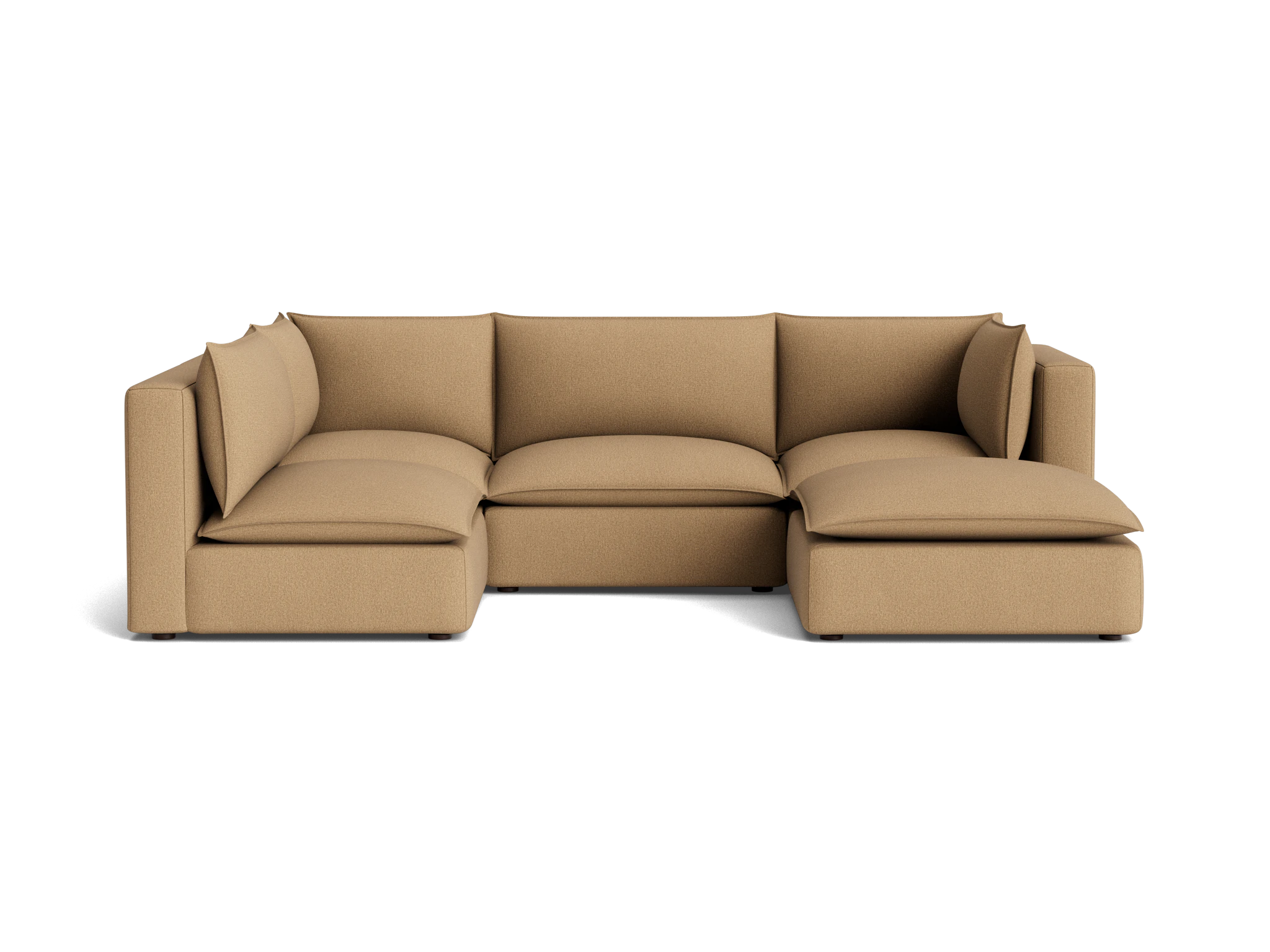 haine modular sofa bumper sectional faithful sand