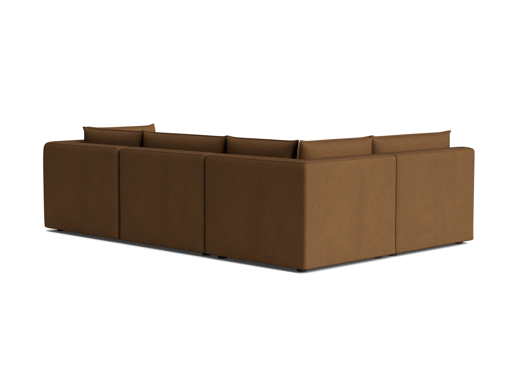 haine modular sofa bumper sectional faithful mocha