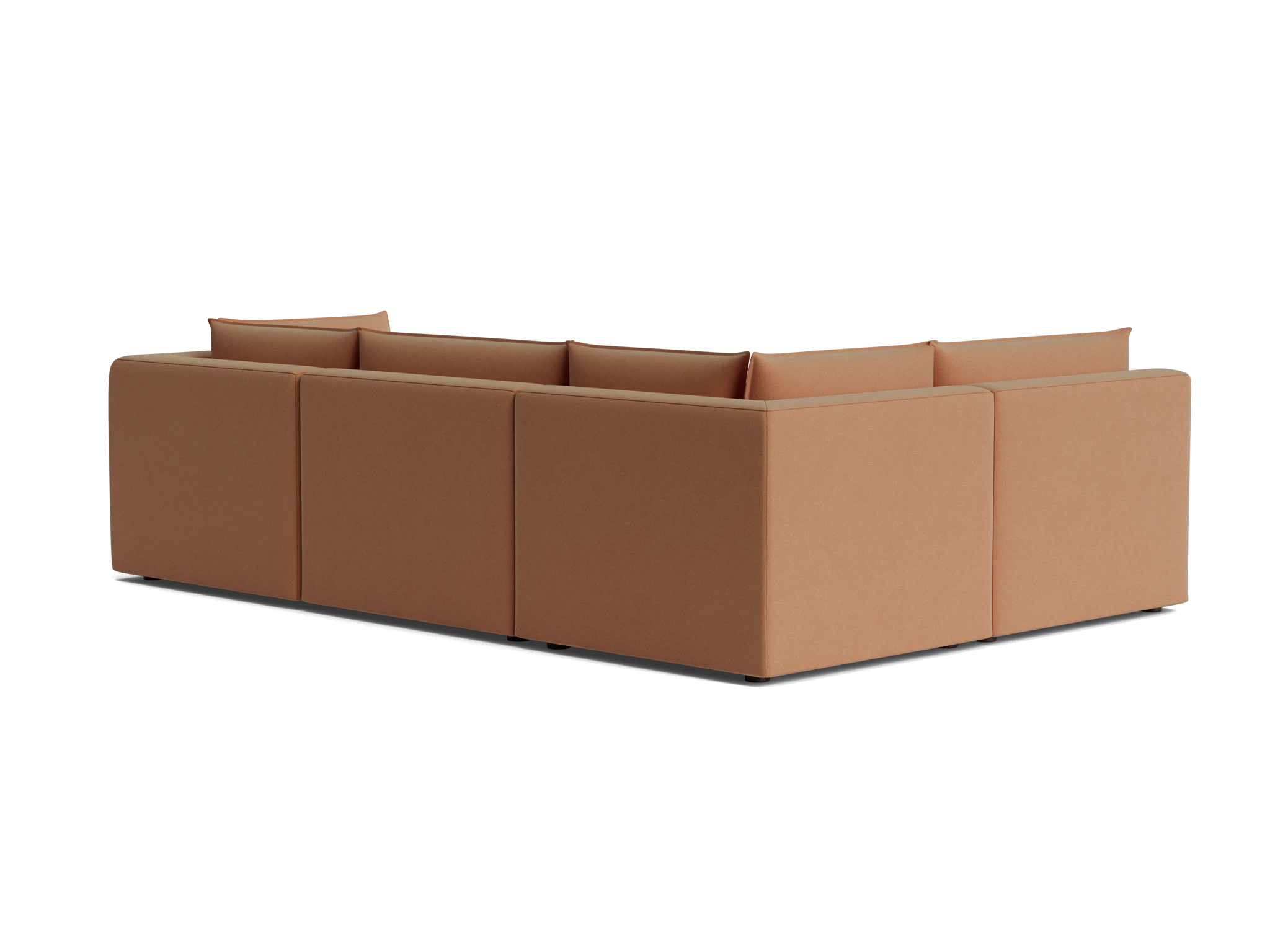 haine modular sofa bumper sectional royale pantone mocha mousse