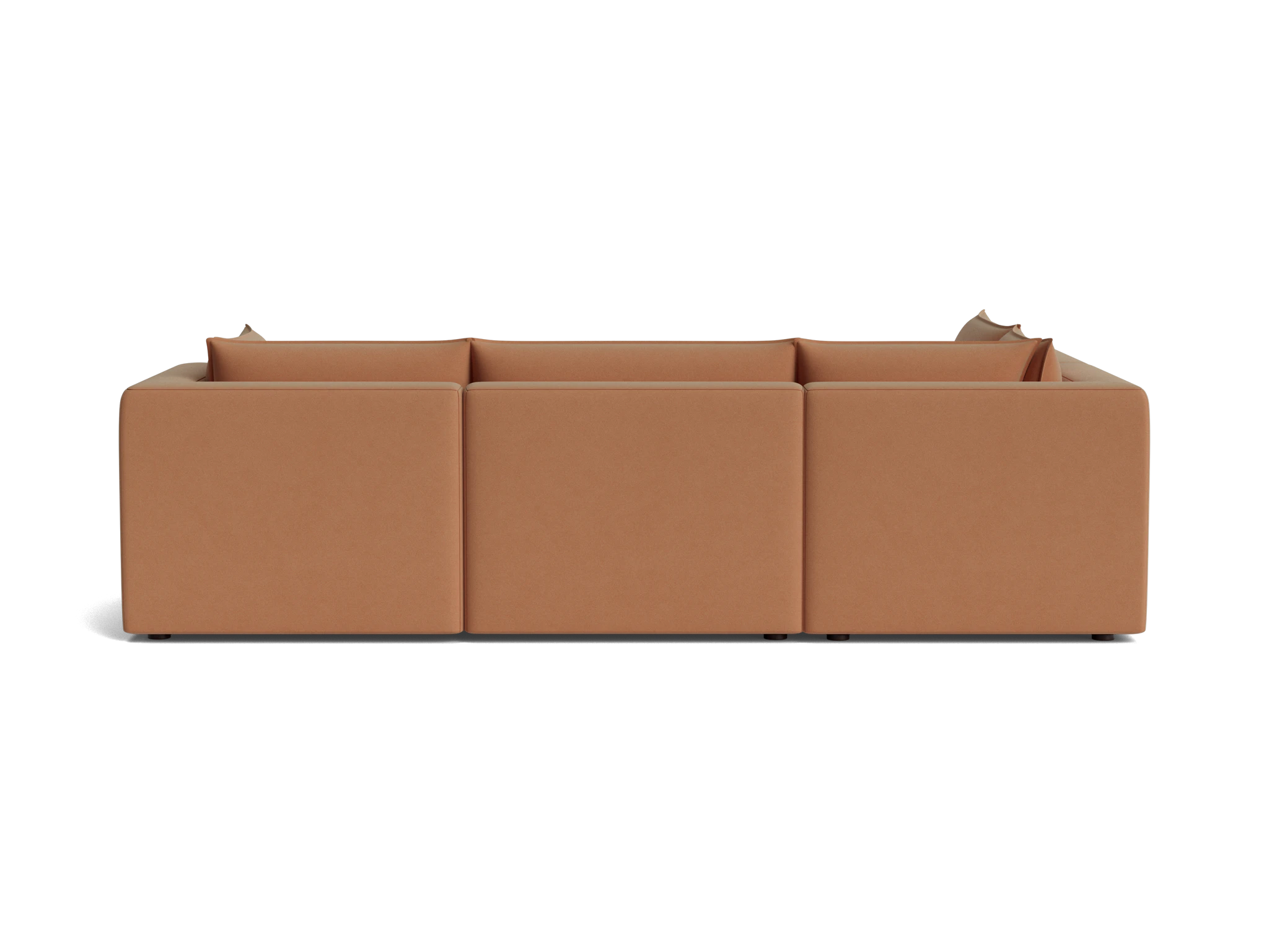haine modular sofa bumper sectional royale pantone mocha mousse