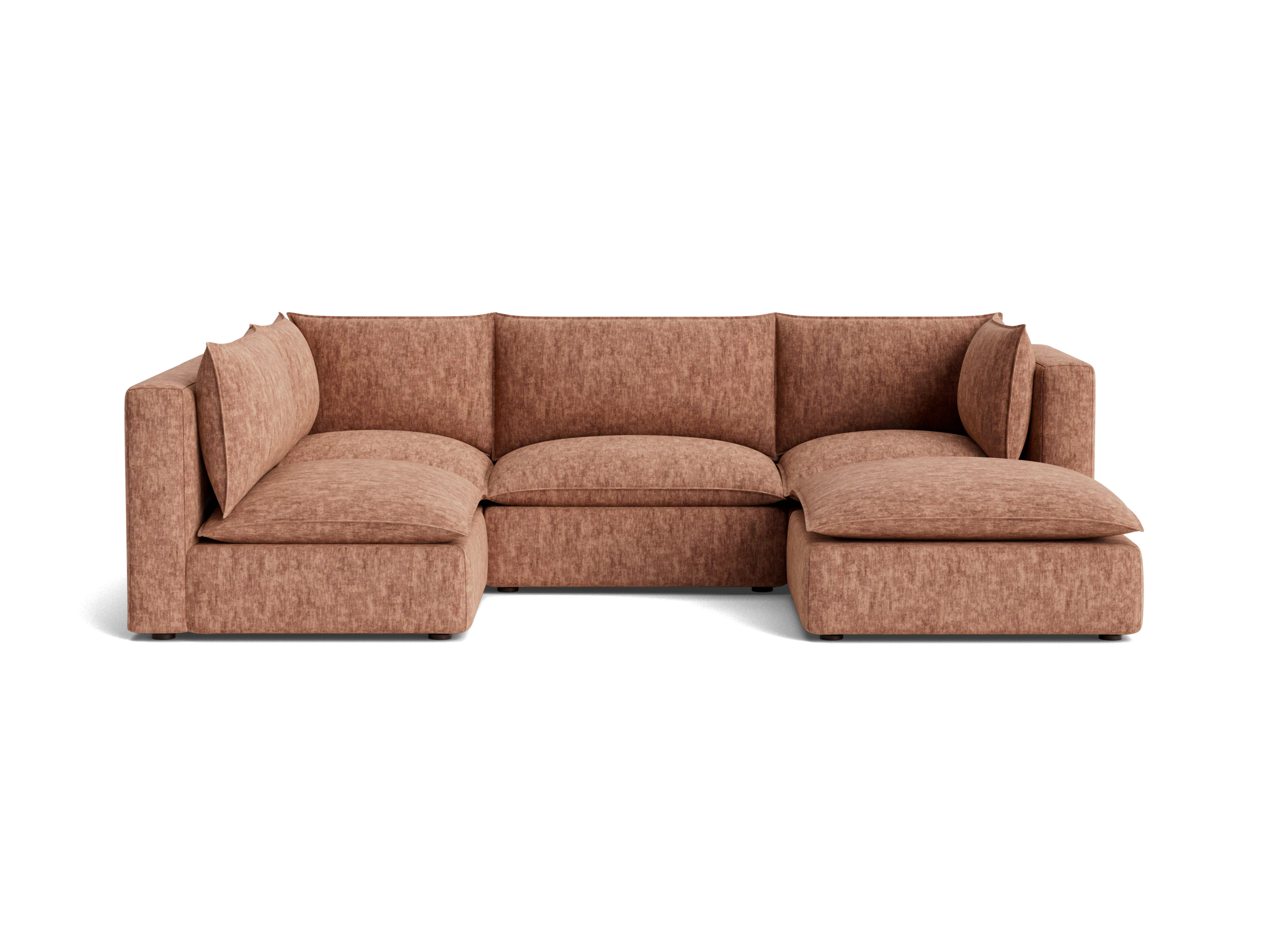 haine modular sofa bumper sectional crave pantone mocha mousse