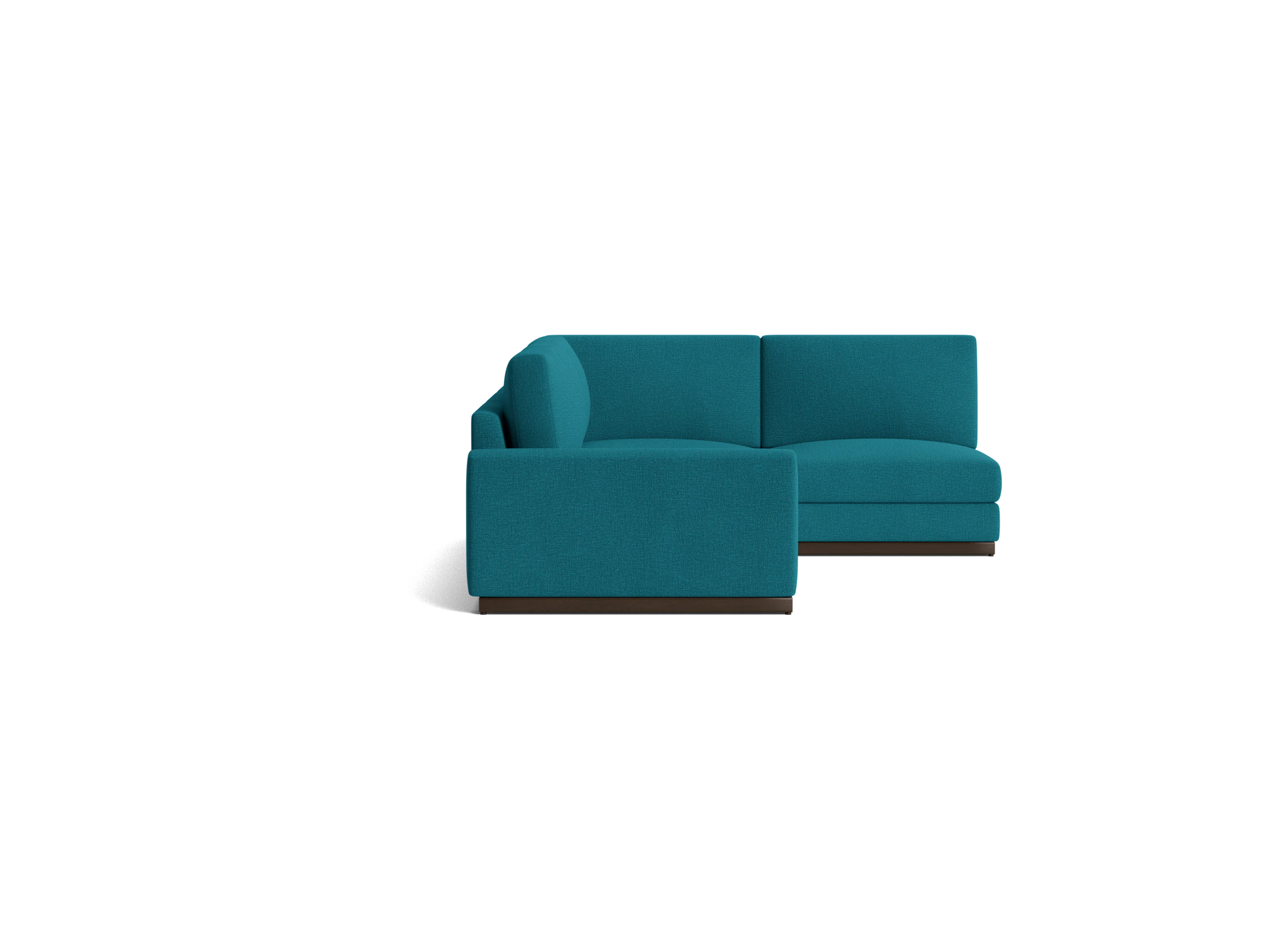 holt modular sectional key largo zenith teal