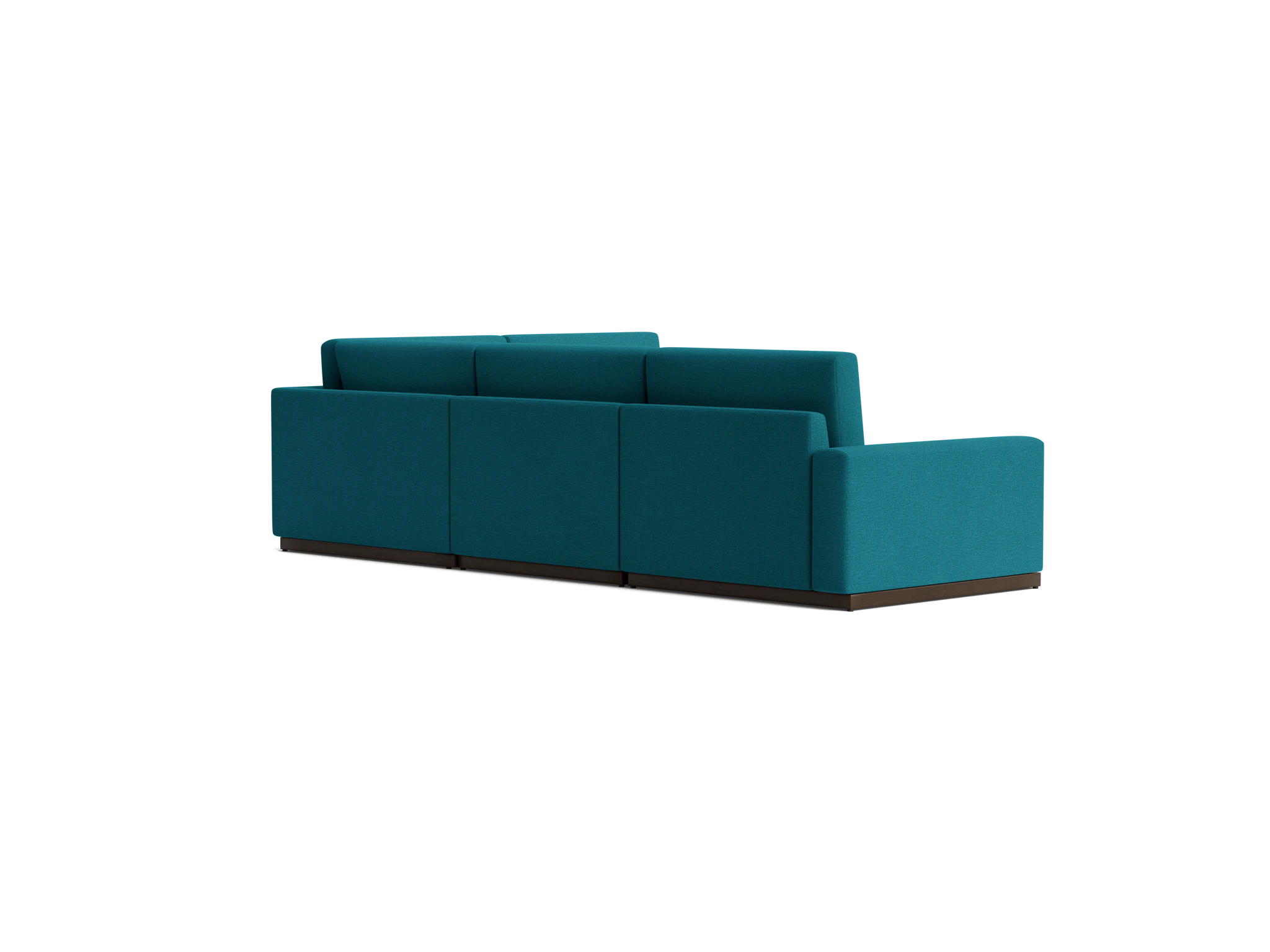 holt modular sectional key largo zenith teal