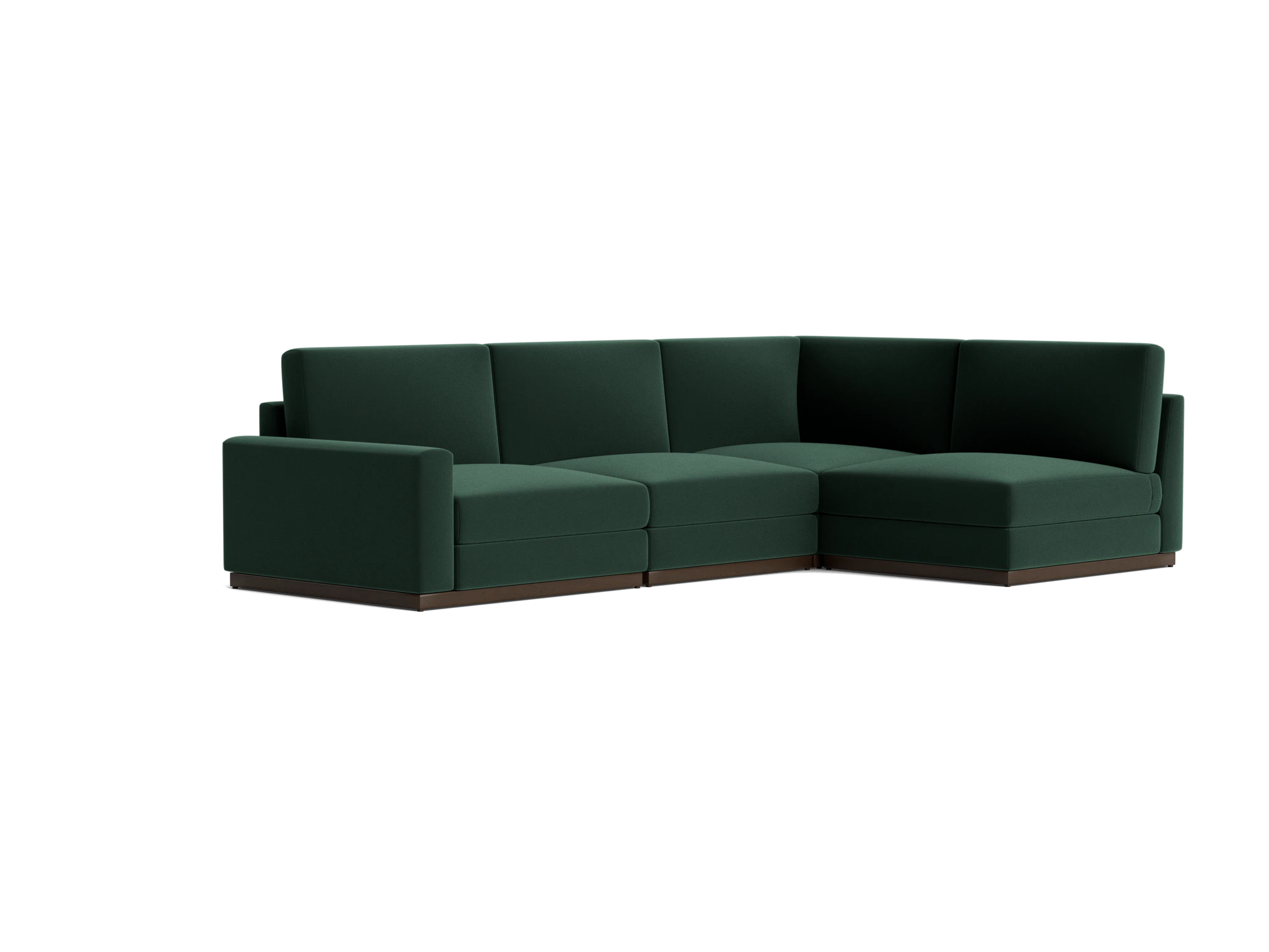 holt modular sectional royale evergreen