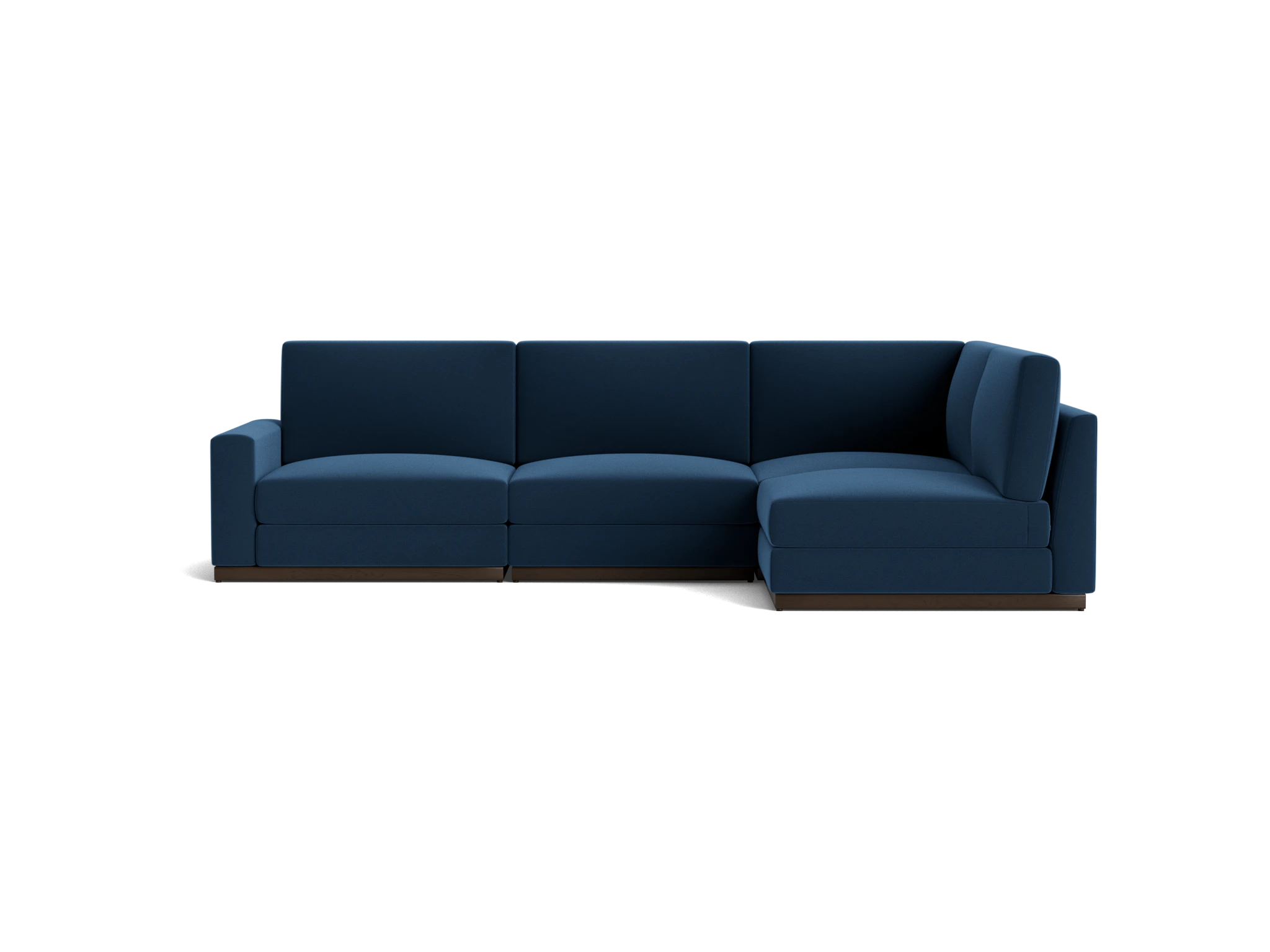 holt modular sectional royale cobalt