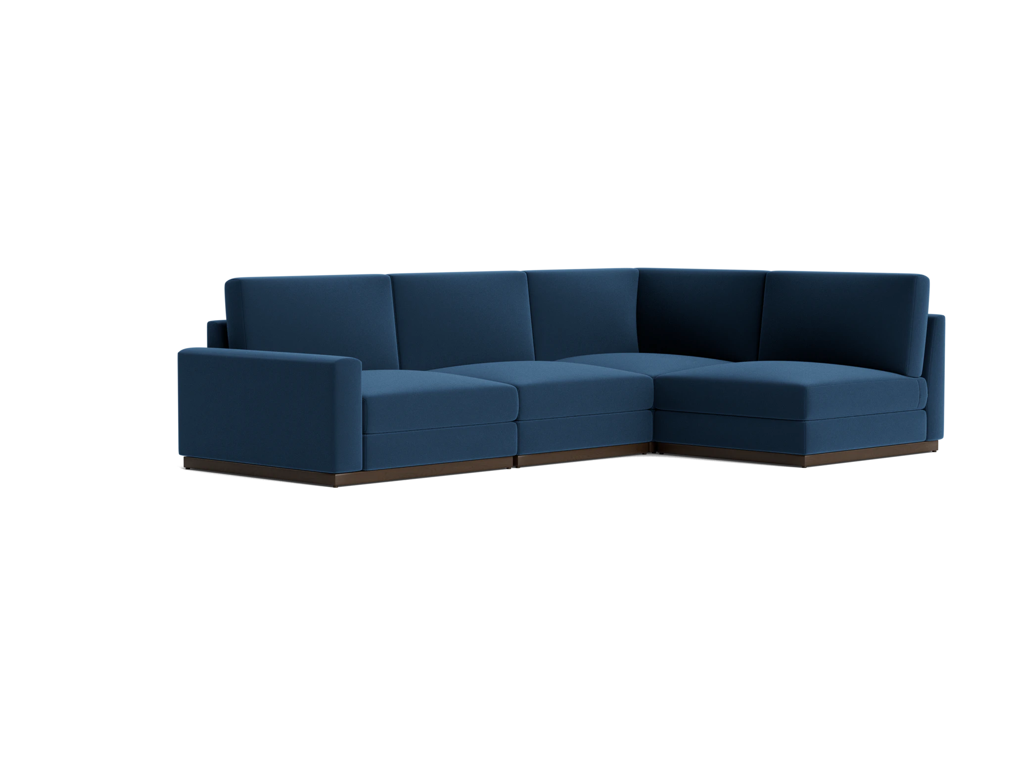 holt modular sectional royale cobalt