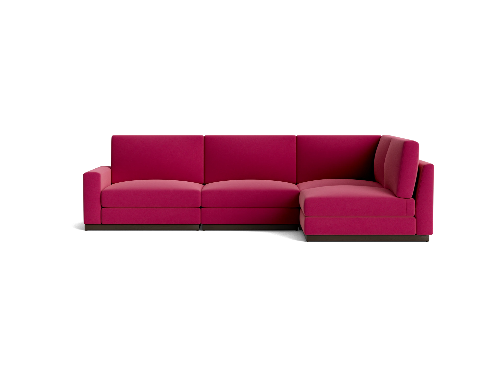 holt modular sectional royale berry