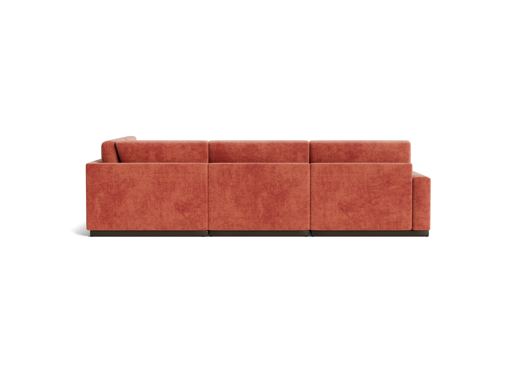 holt modular sectional plush terra rose