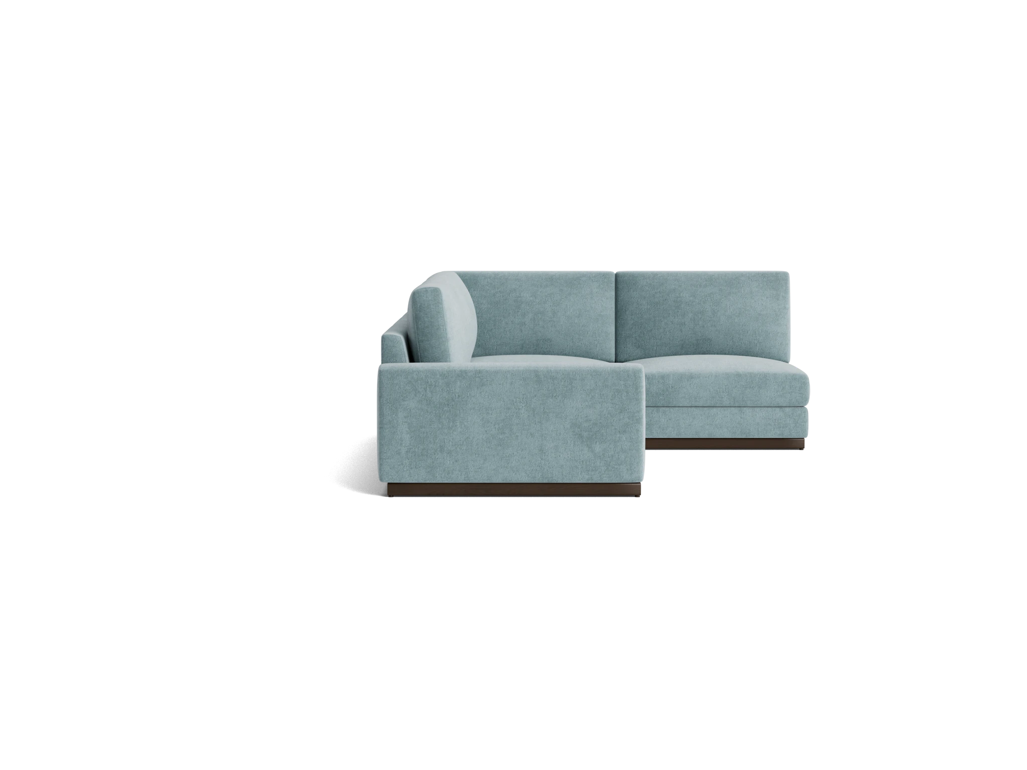 holt modular sectional plush mist