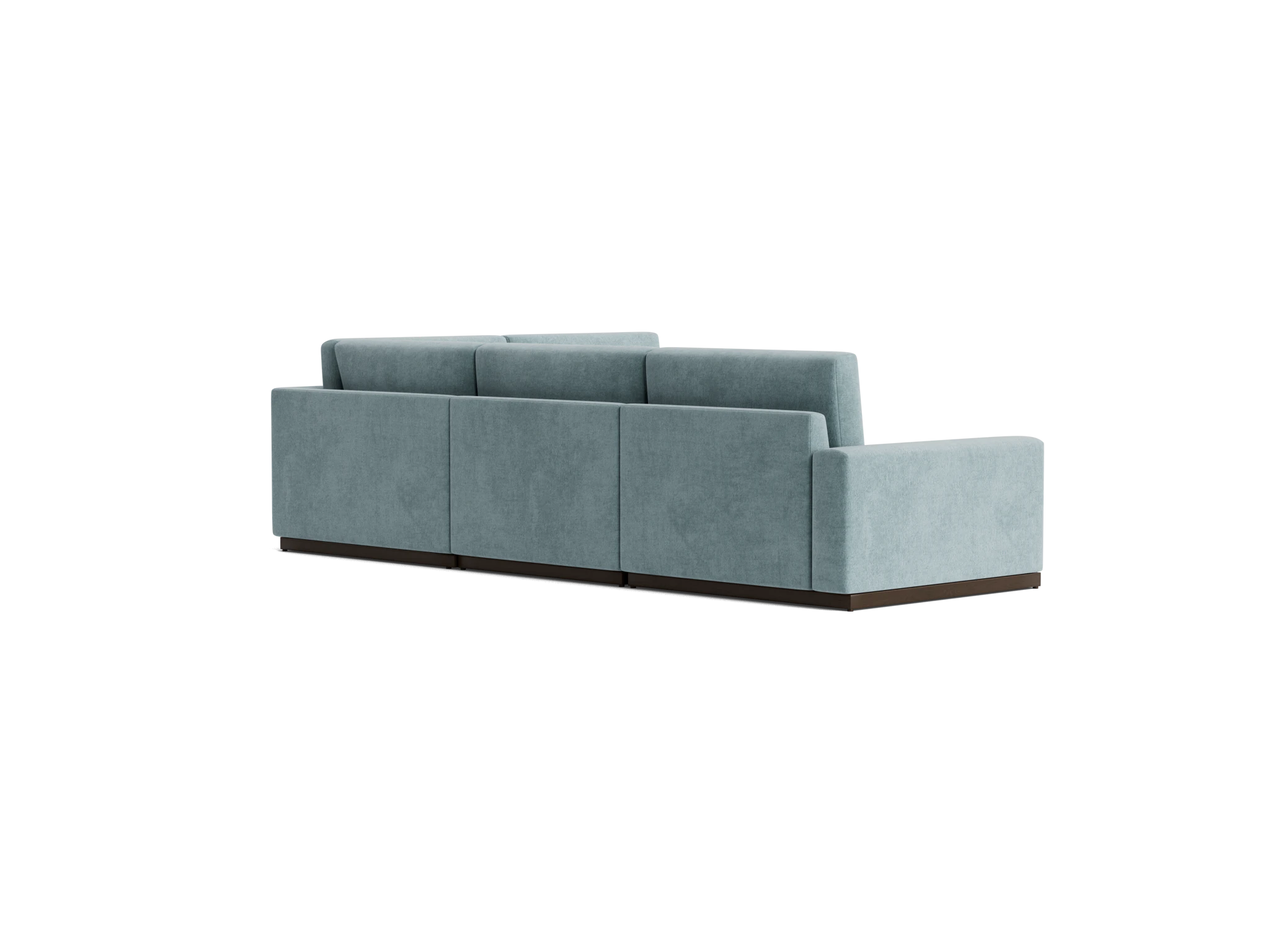holt modular sectional plush mist