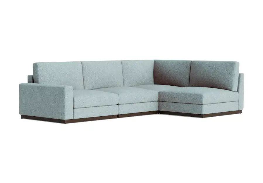 holt modular sectional bungalow slate