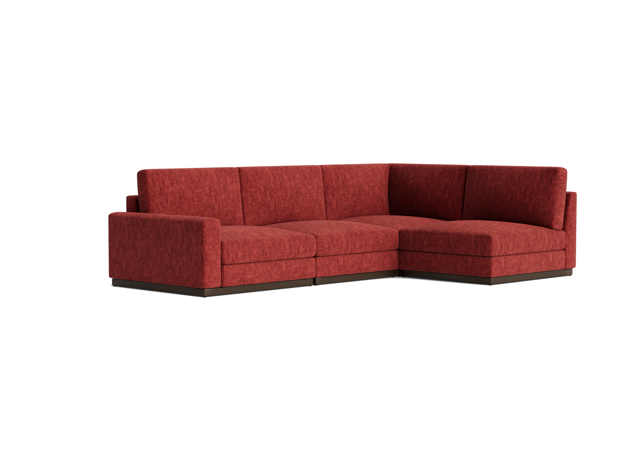 holt modular sectional crave berry hibiscus