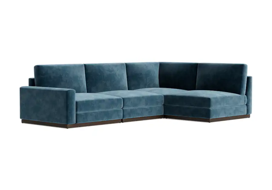holt modular sectional harper biscay bay