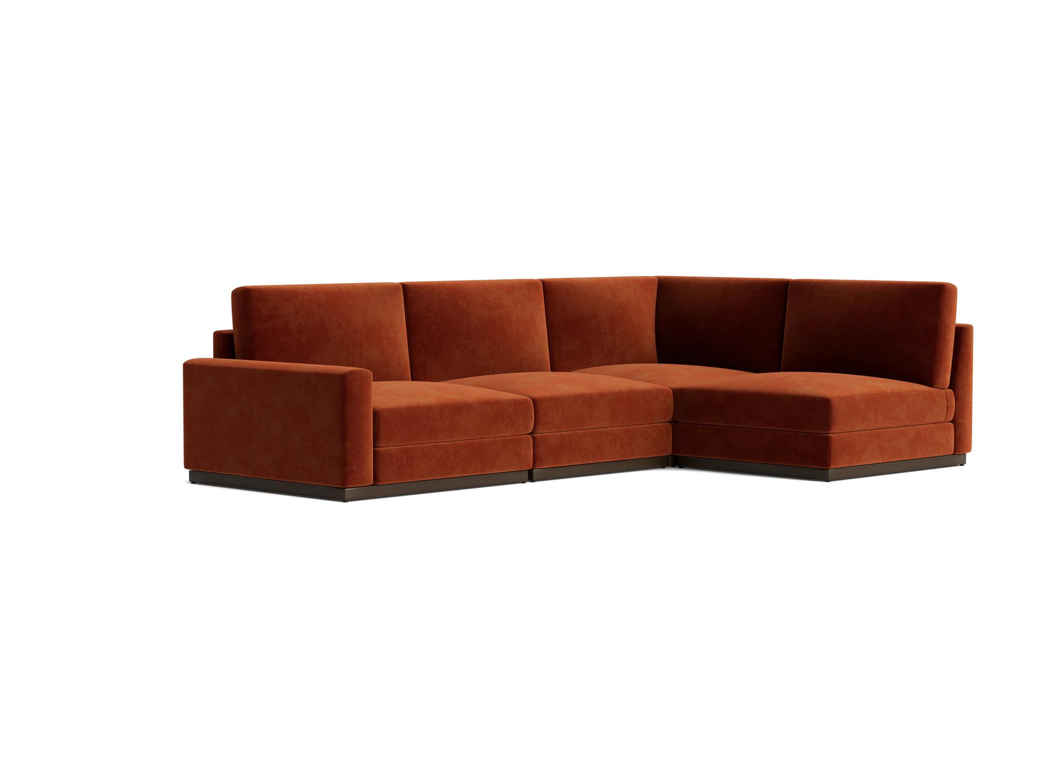 holt modular sectional harper cinnamon