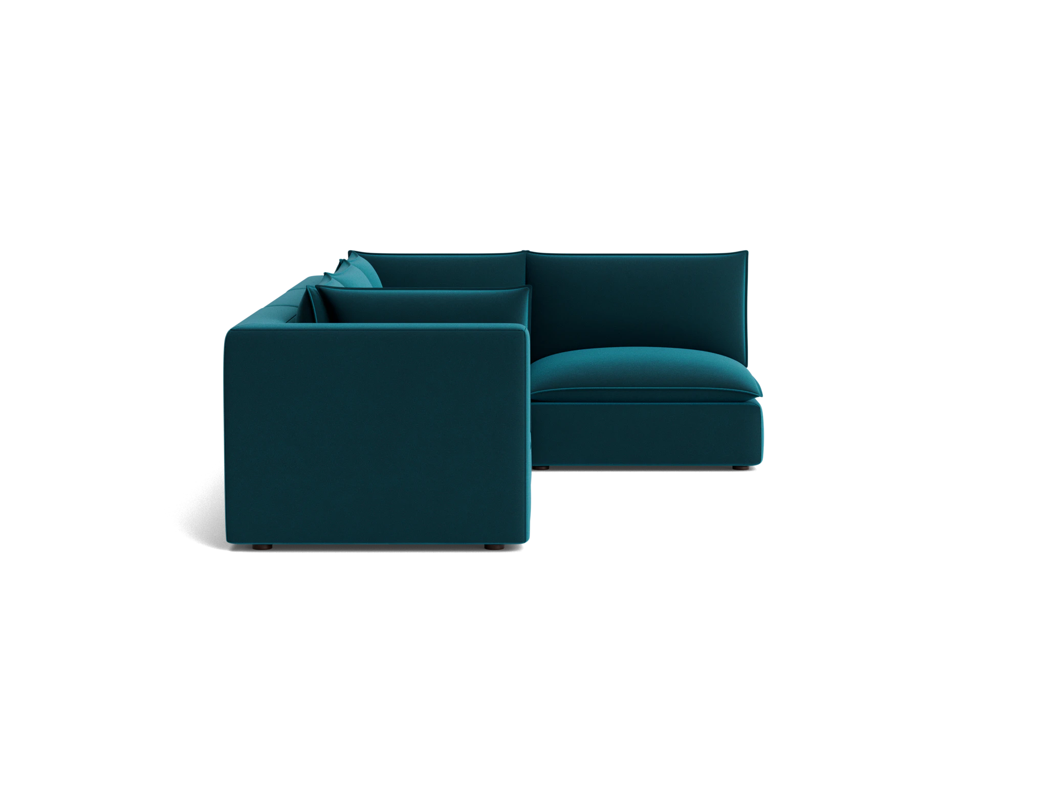 haine modular sectional royale peacock