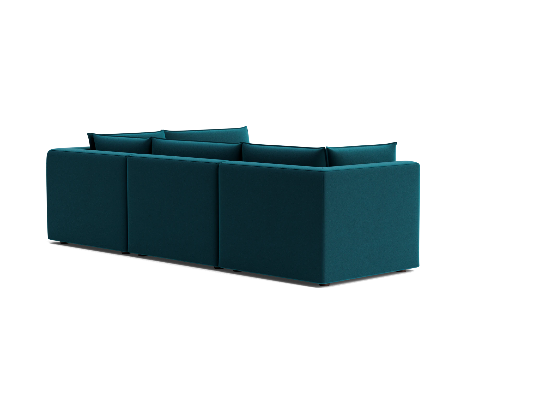 haine modular sectional royale peacock