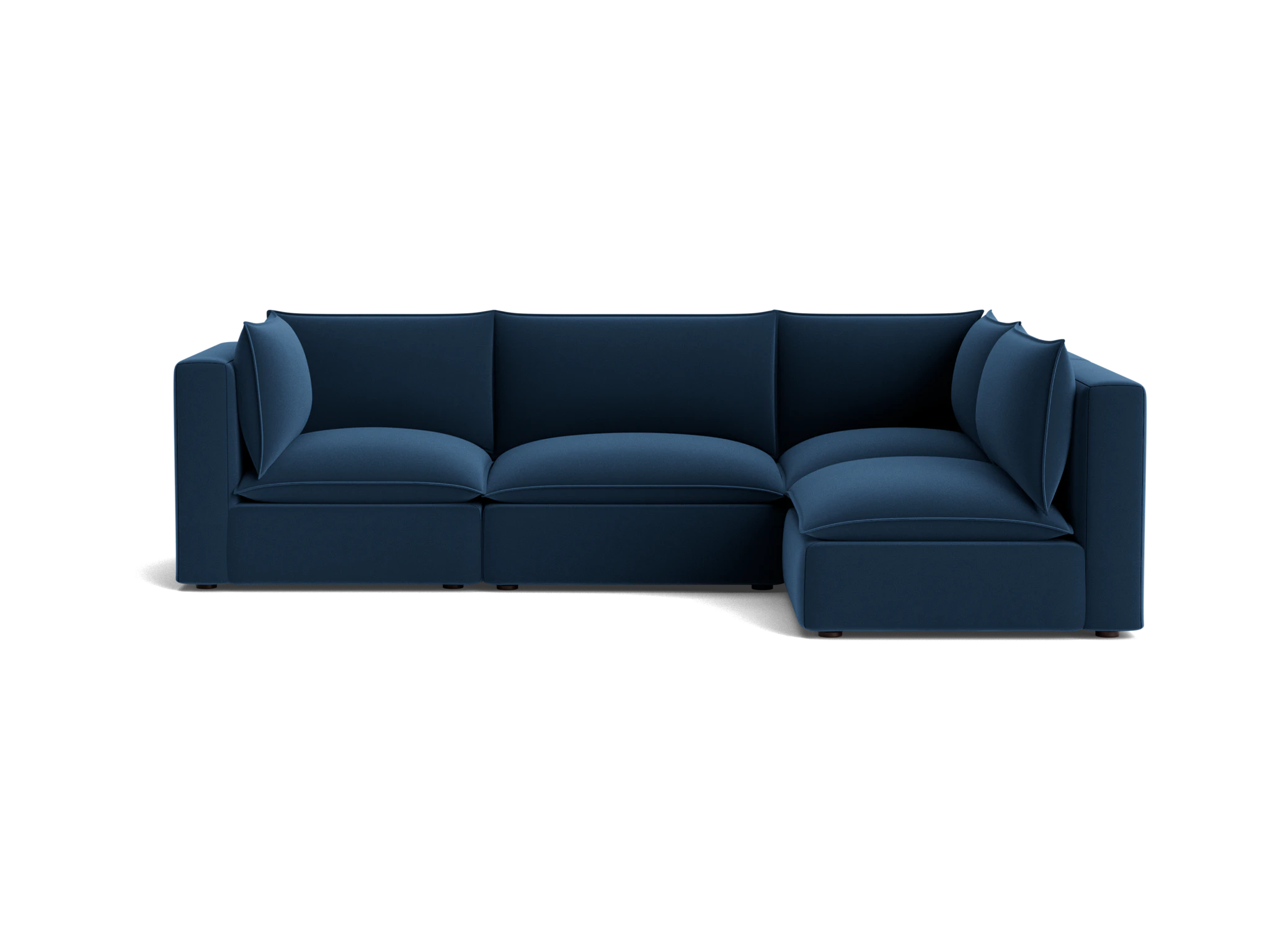 haine modular sectional royale cobalt